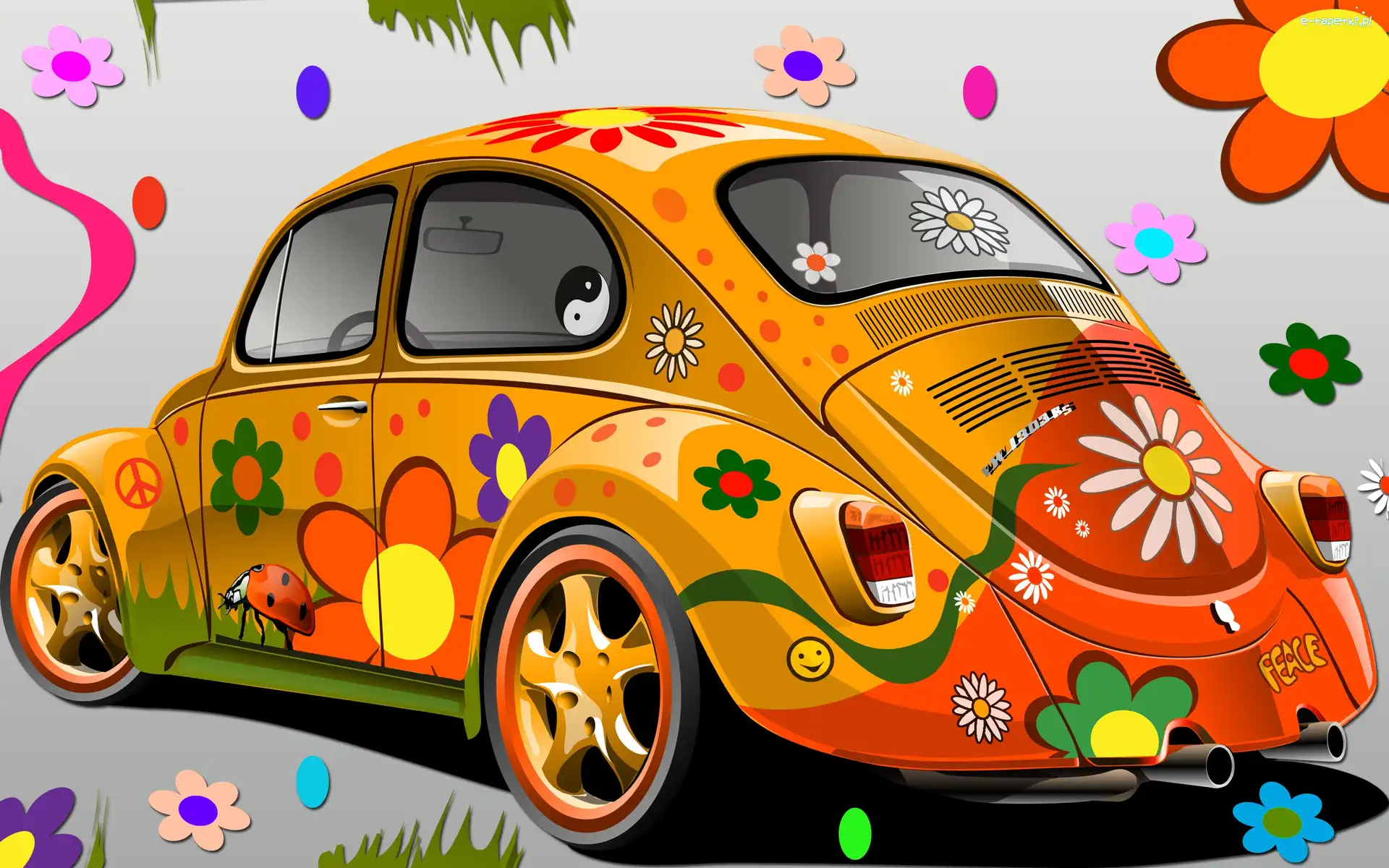 Kwiaty, Volkswagen Garbus
