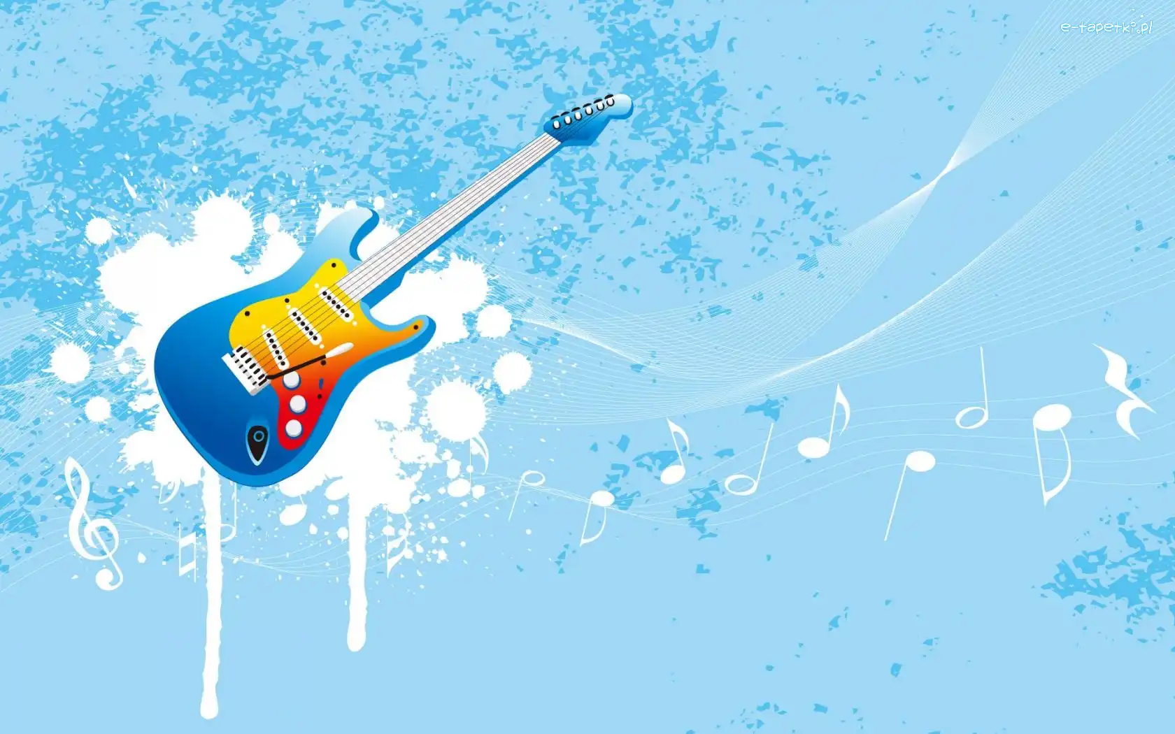 Grafika, Elektryczna, Gitara