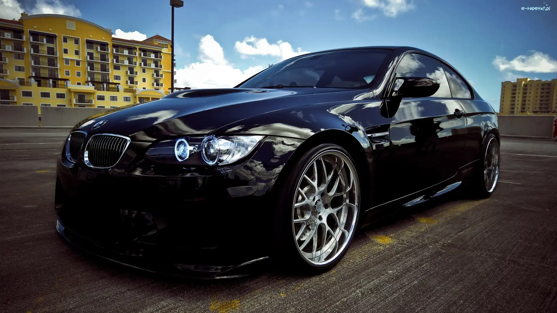 BMW E90, Alufelgi, Coupe, Czarne