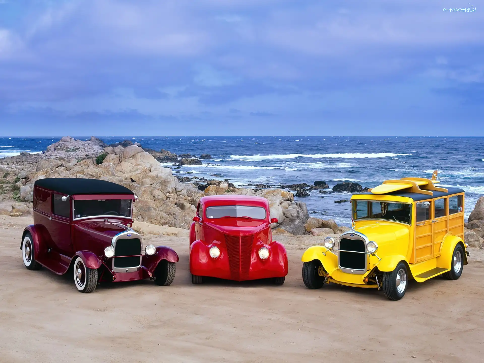 HotRod, Samochody, Trzy