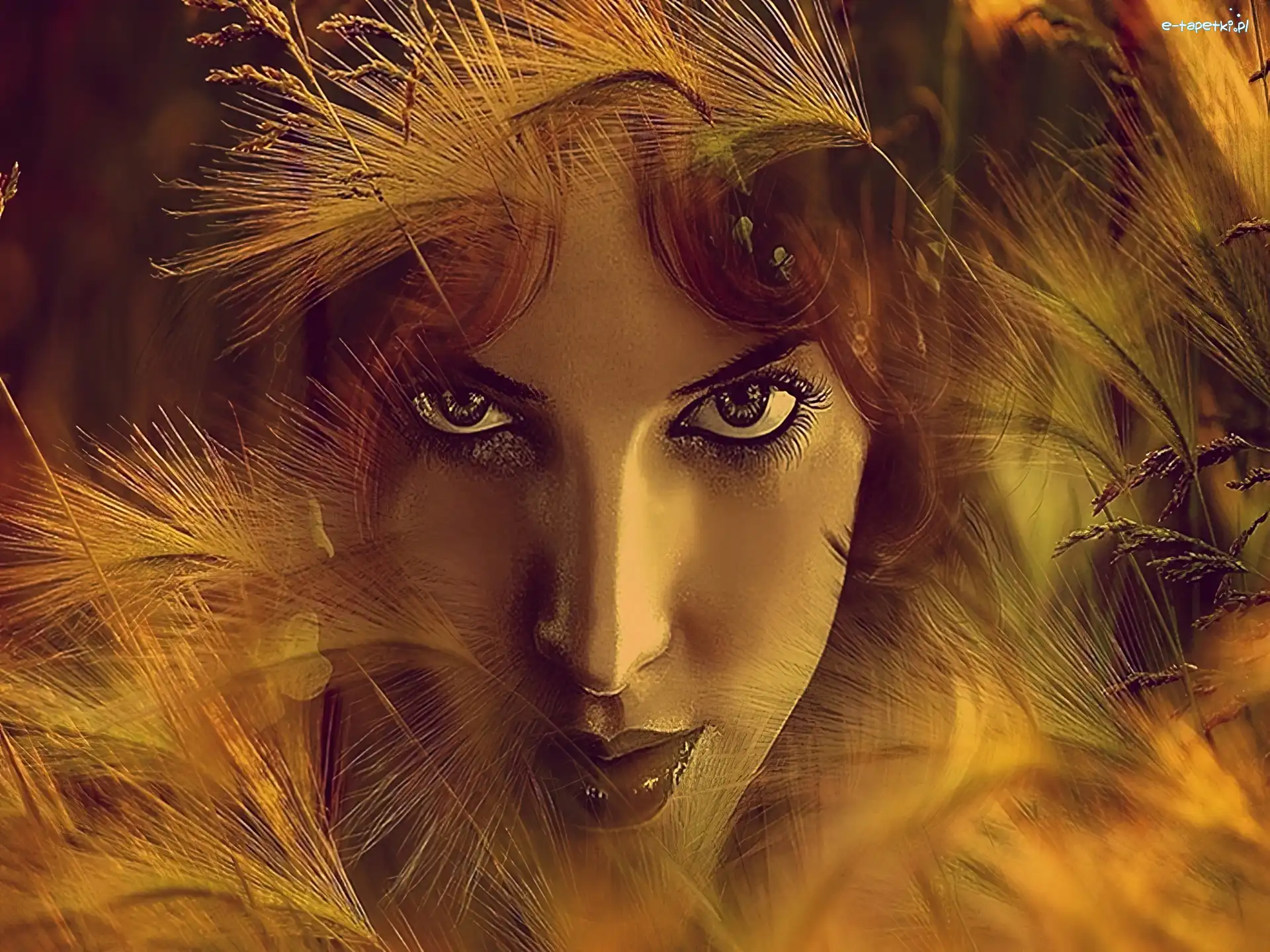 Grafika, Fantazja, Kobieta