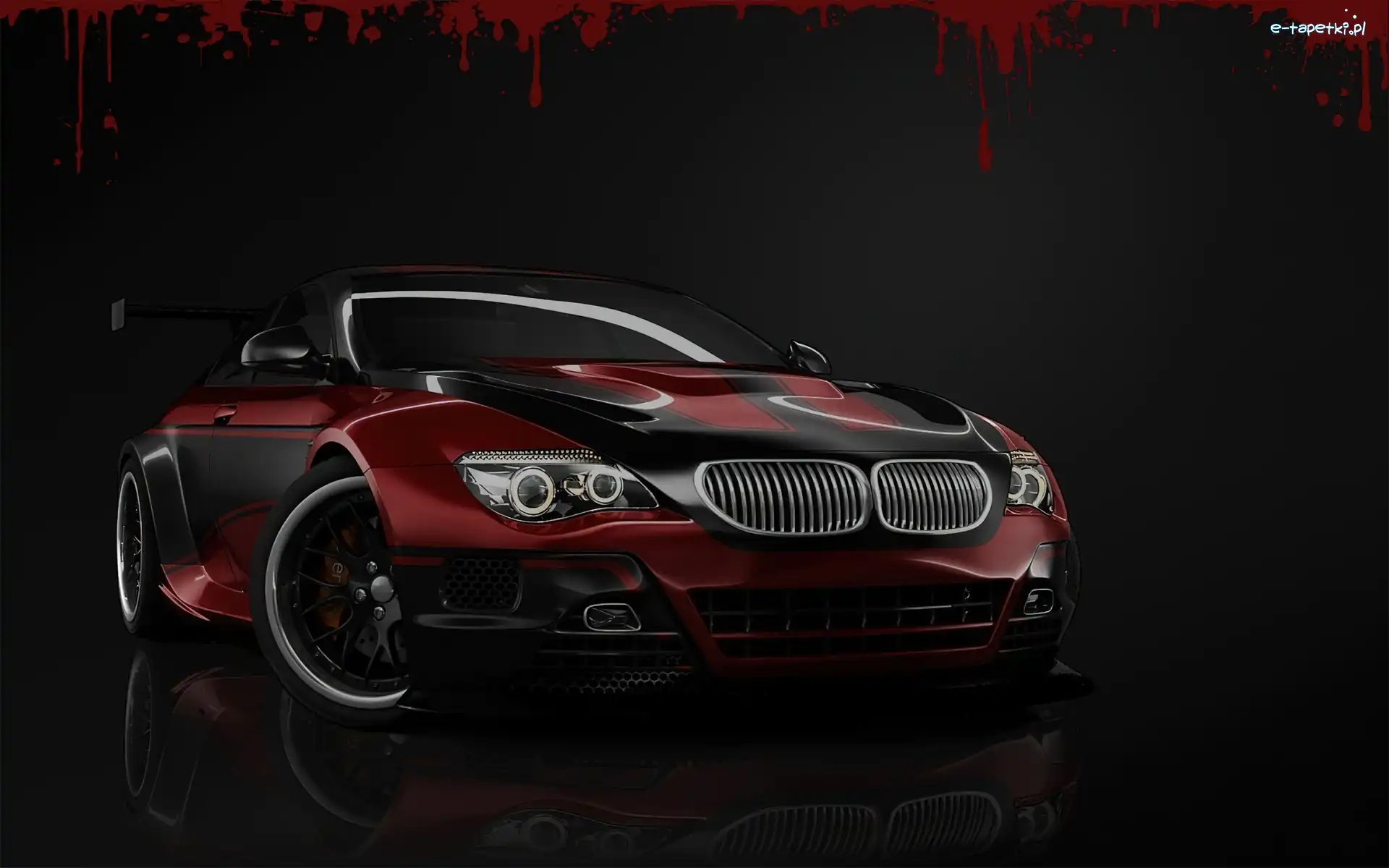 BMW, Czarne, Krwisto