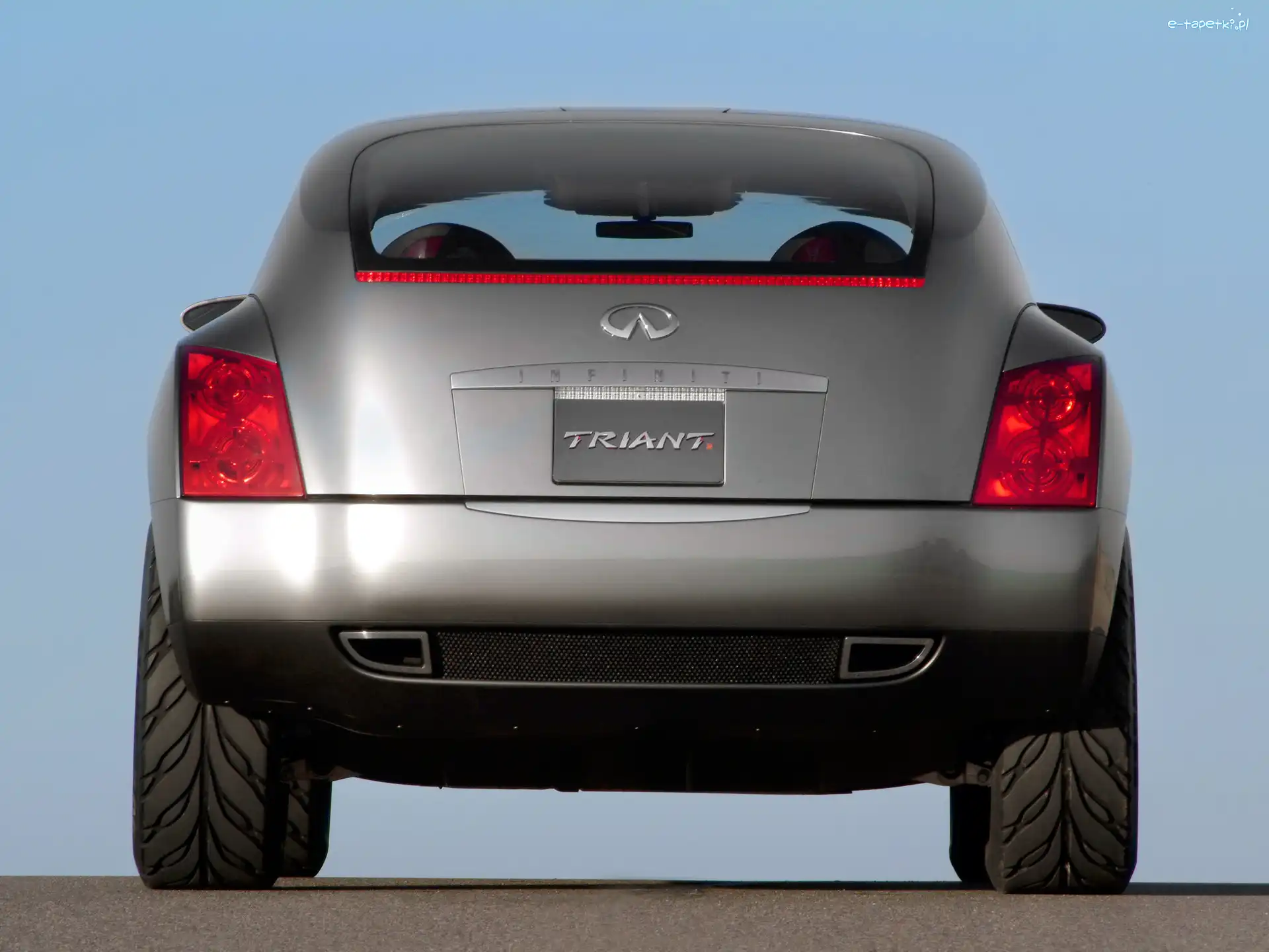 Lampy, Tył, Infiniti Triant