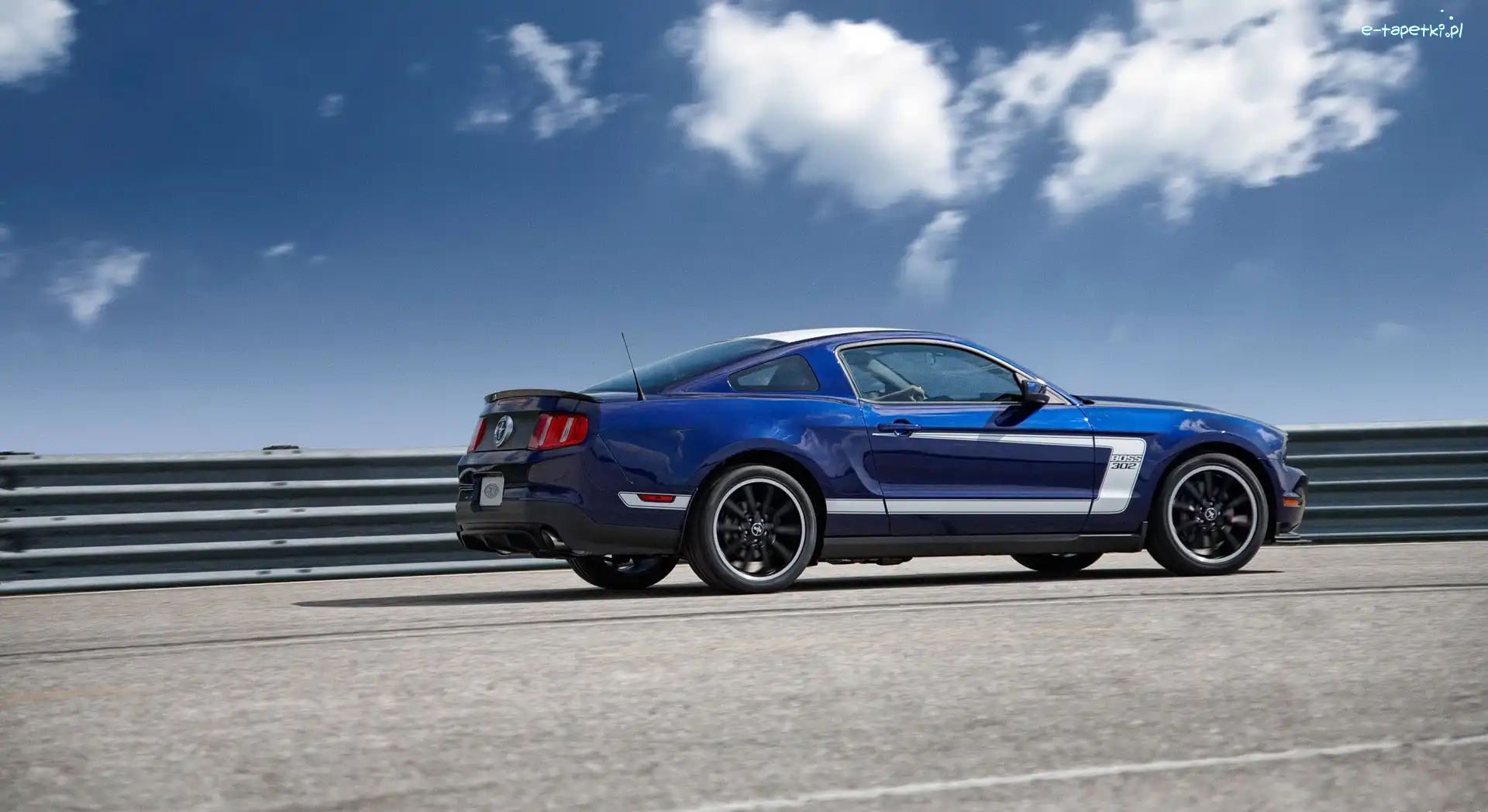 Ford Mustang Boss 302, Niebieski