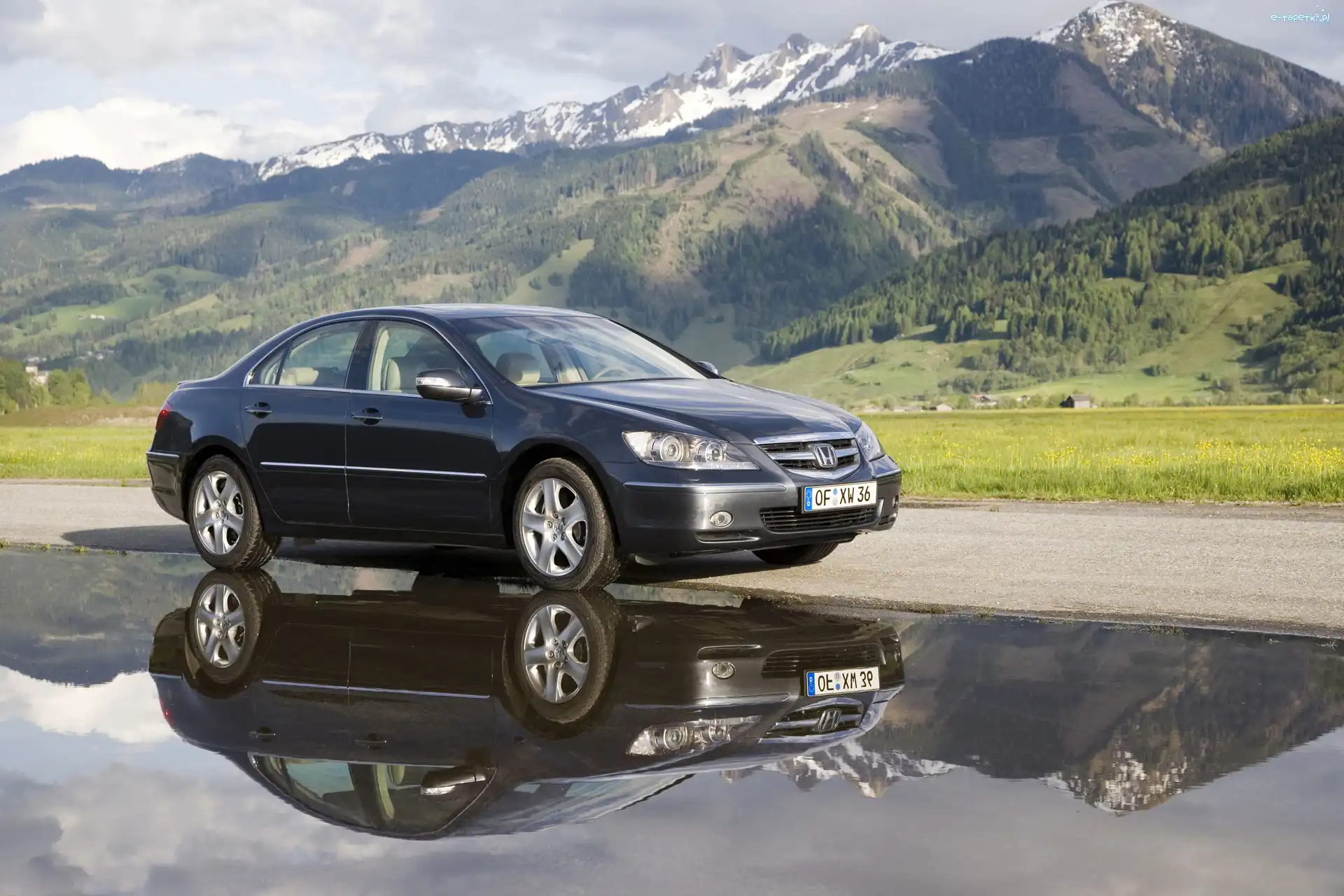Kałuża, Góry, Honda Legend