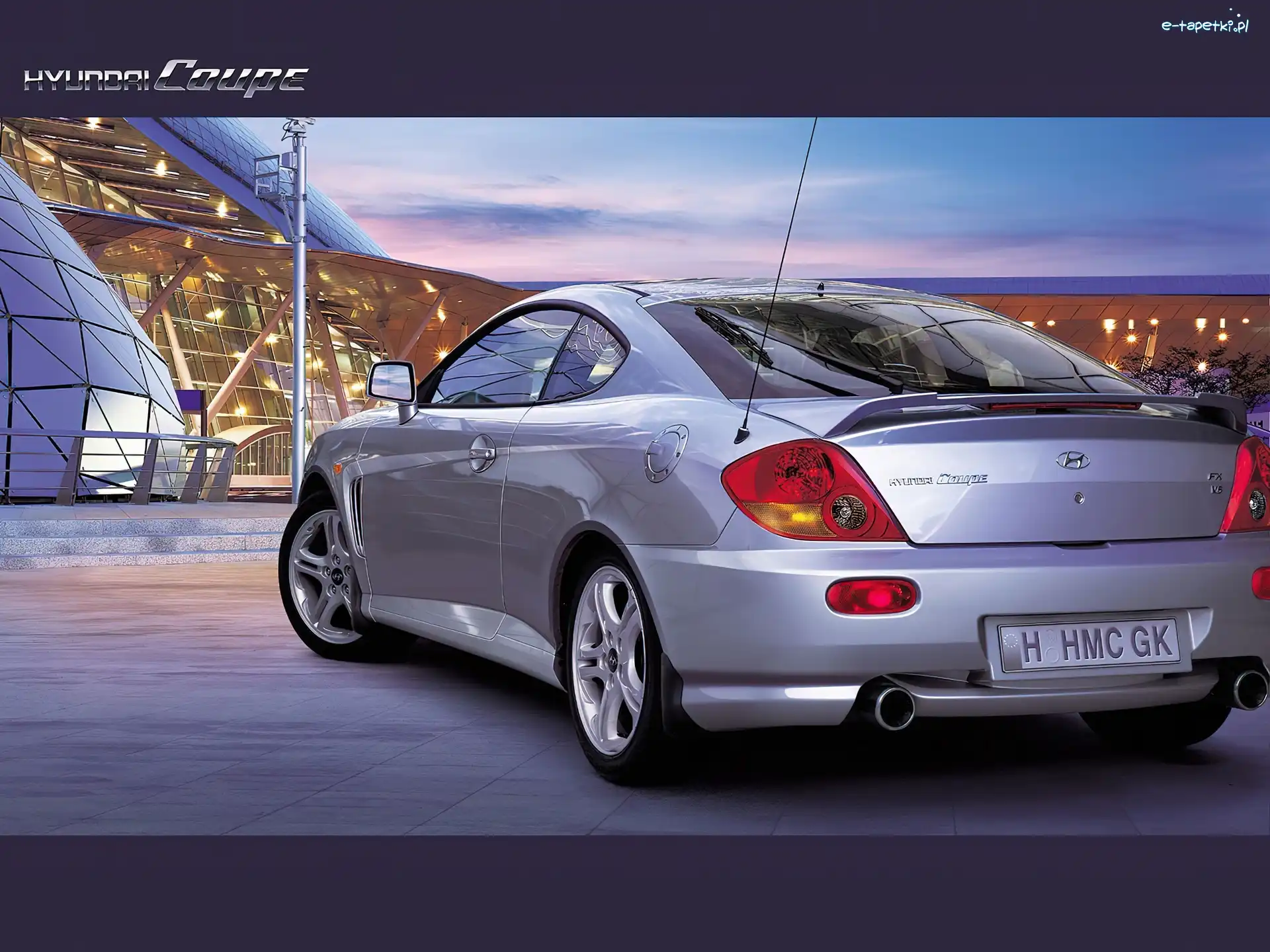 Prospekt, Hyundai Coupe, Fioletowy