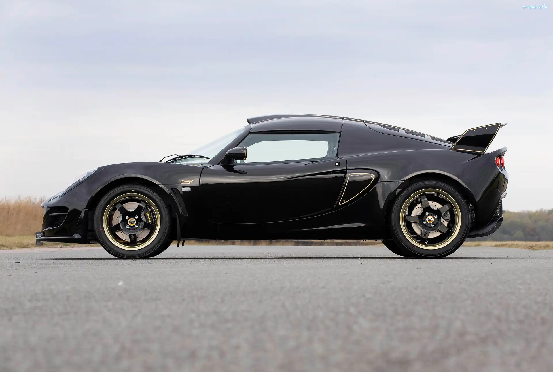 Lotus Exige S Typ 72, Czarny