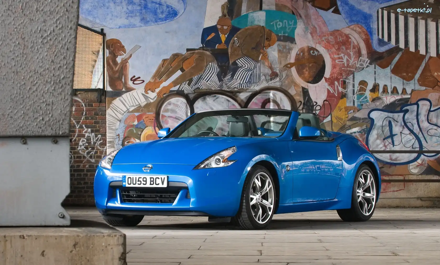 Nissan 370Z Roadster, Niebieski