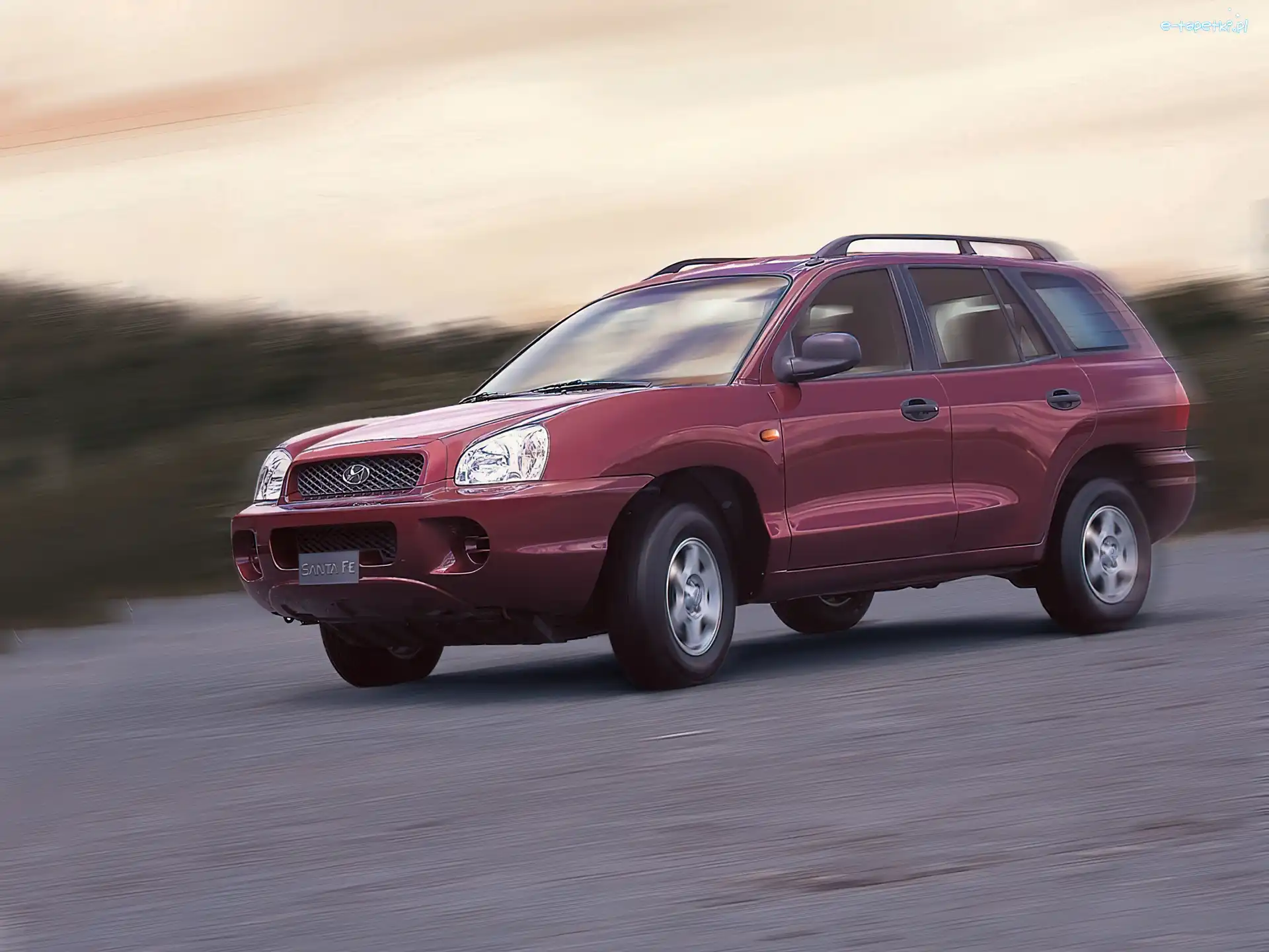 Hyundai Santa Fe, Wiśniowy