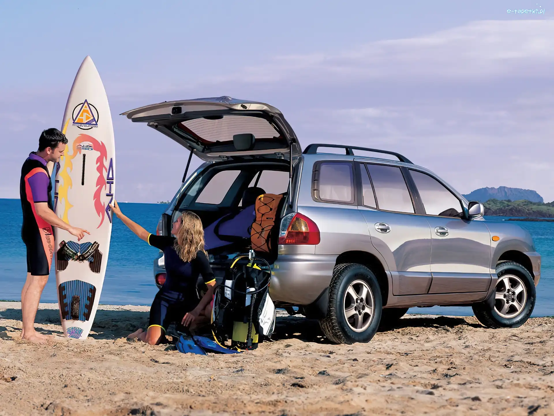 Plaża, Hyundai Santa Fe