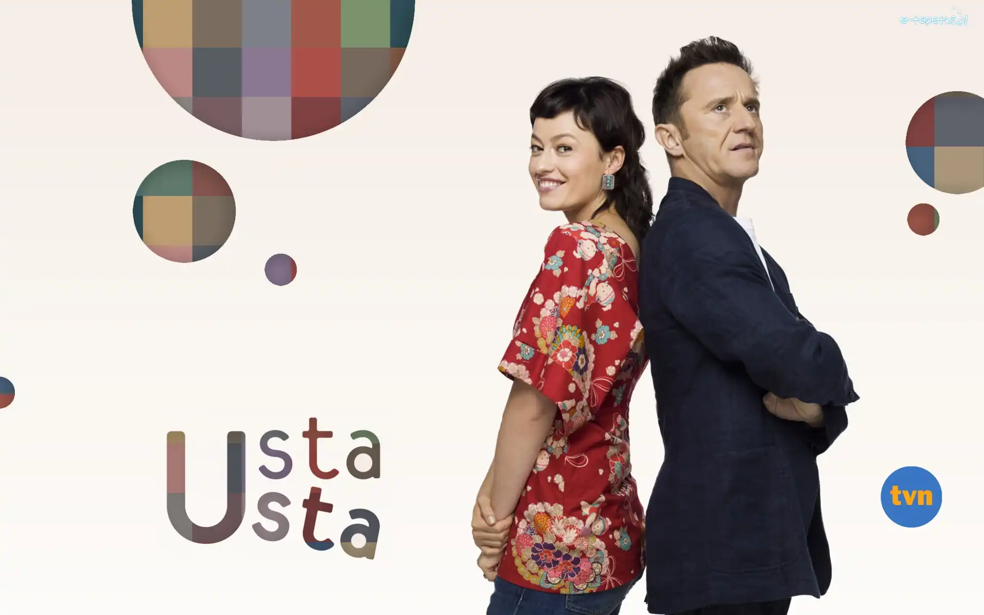 Usta Usta, Paweł Wilczak, Magdalena Różczka, Serial
