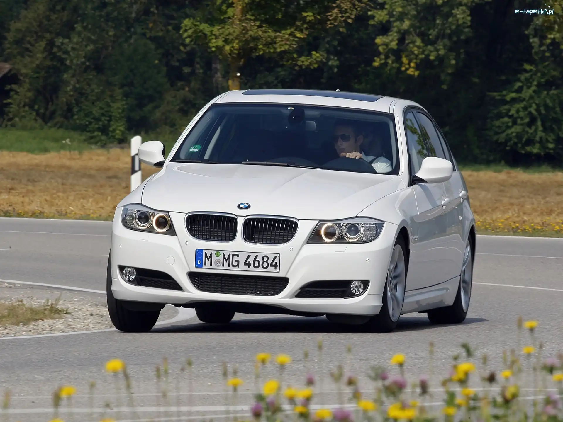 Zakrętu, Pokonywanie, BMW E90