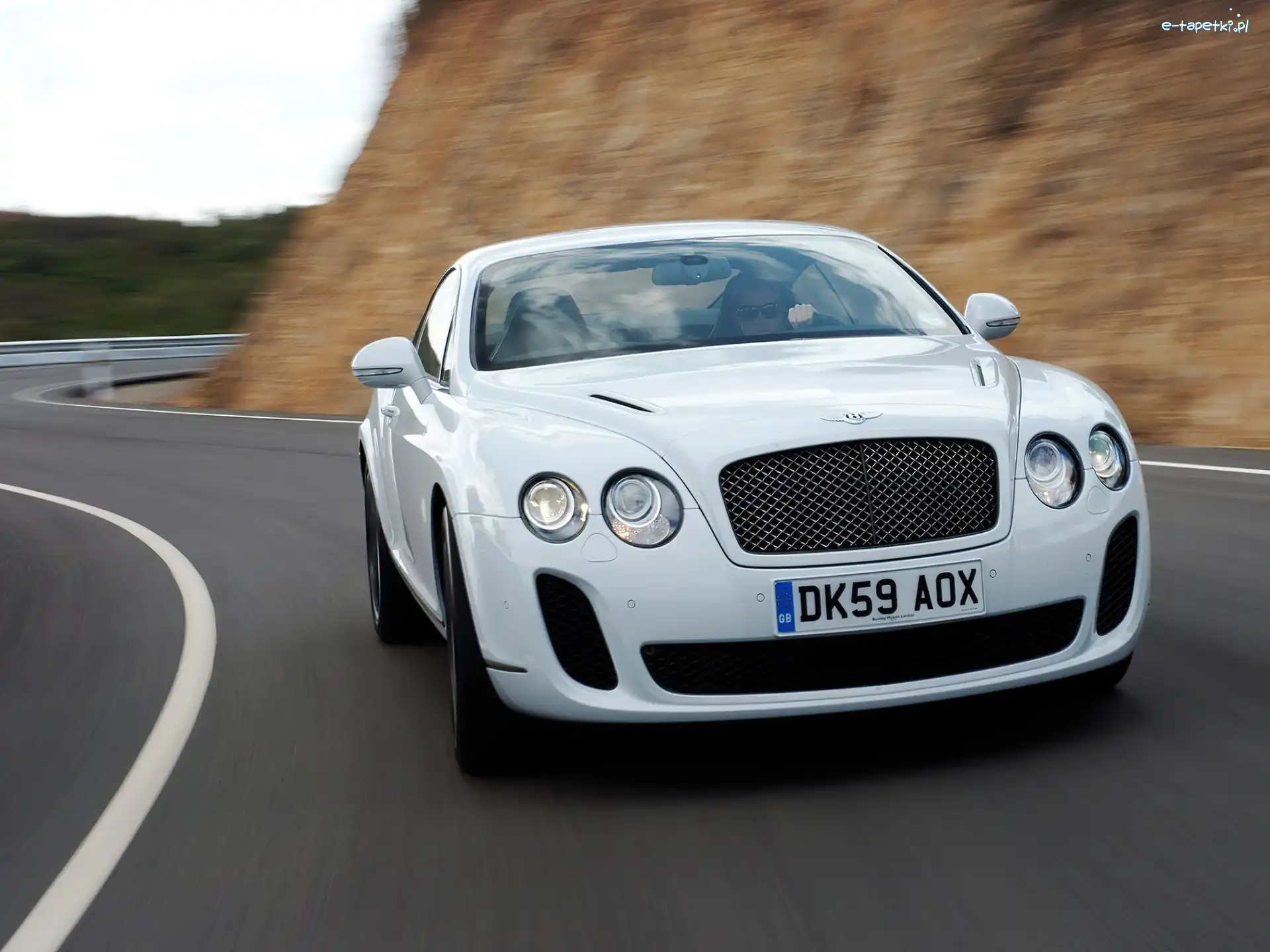 Bentley Continental GTC, Biały