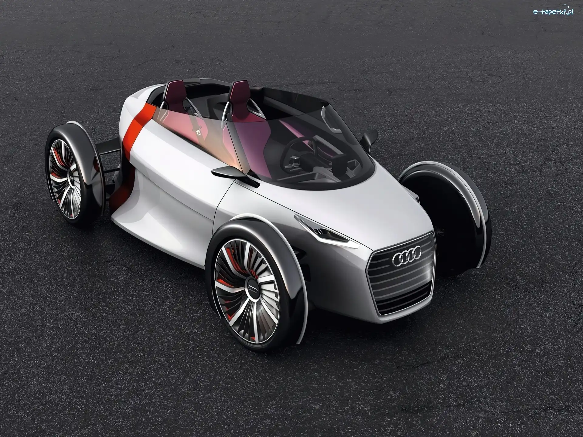 Wnętrze, Audi Urban Spyder