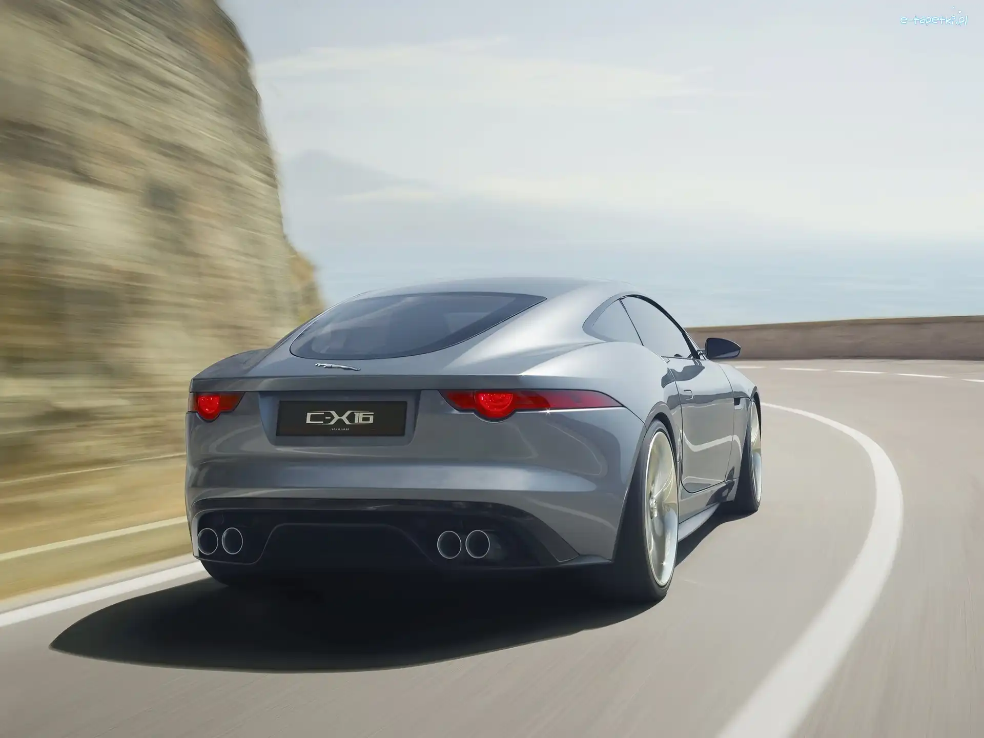 Lampy, Jaguar C-X16, Tył