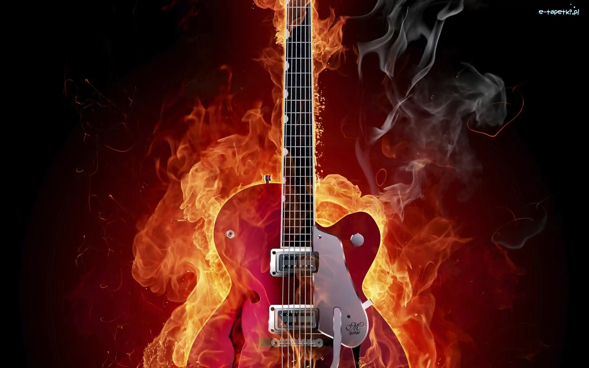 Ogień, Gitara