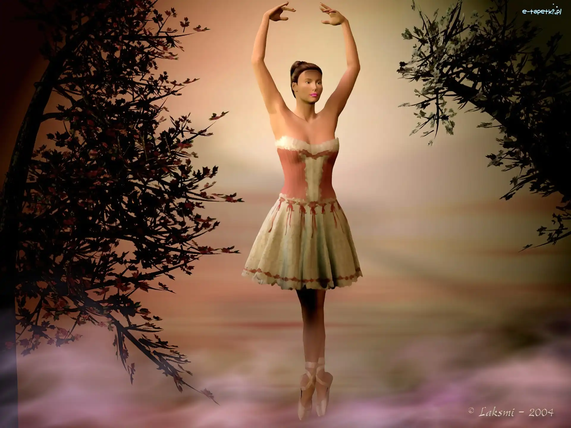 3D, Taniec, Balerina