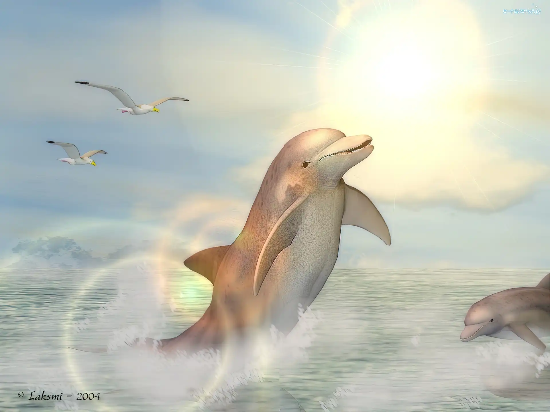 3D, Morze, Delfiny