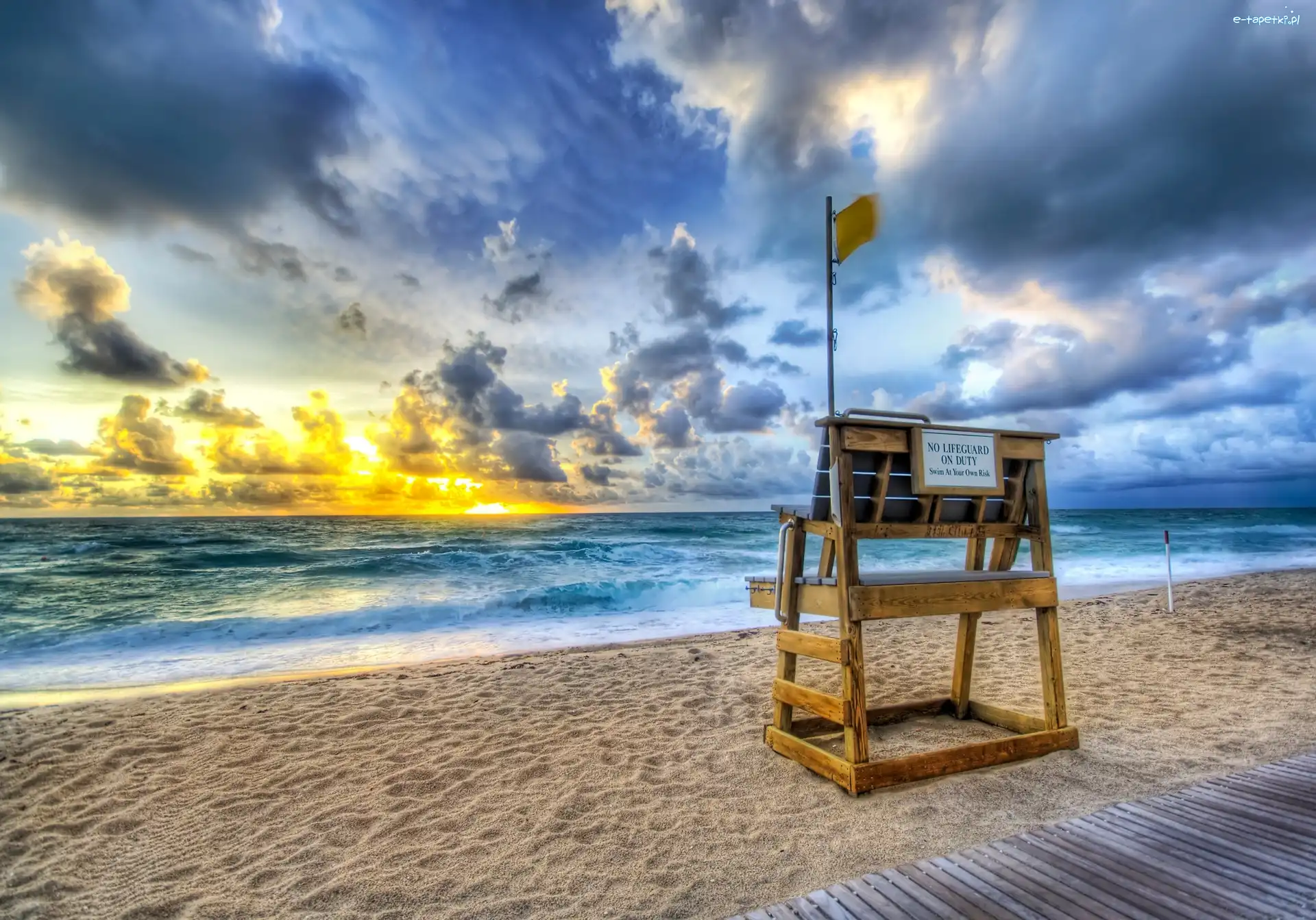 Plaża, Palm Beach, Ocean, USA, Floryda