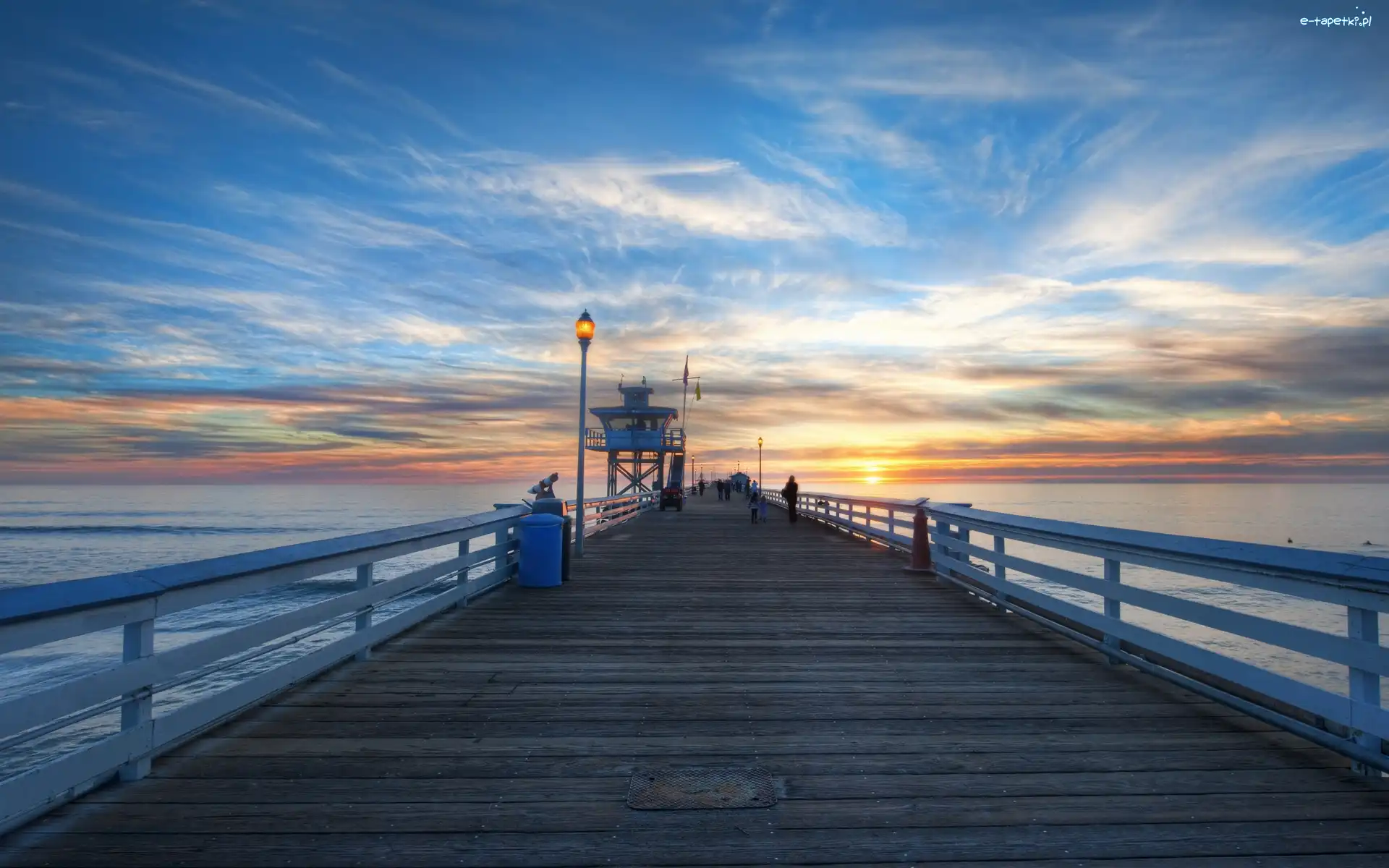 Molo, San Clemente, Morze, USA, Kalifornia