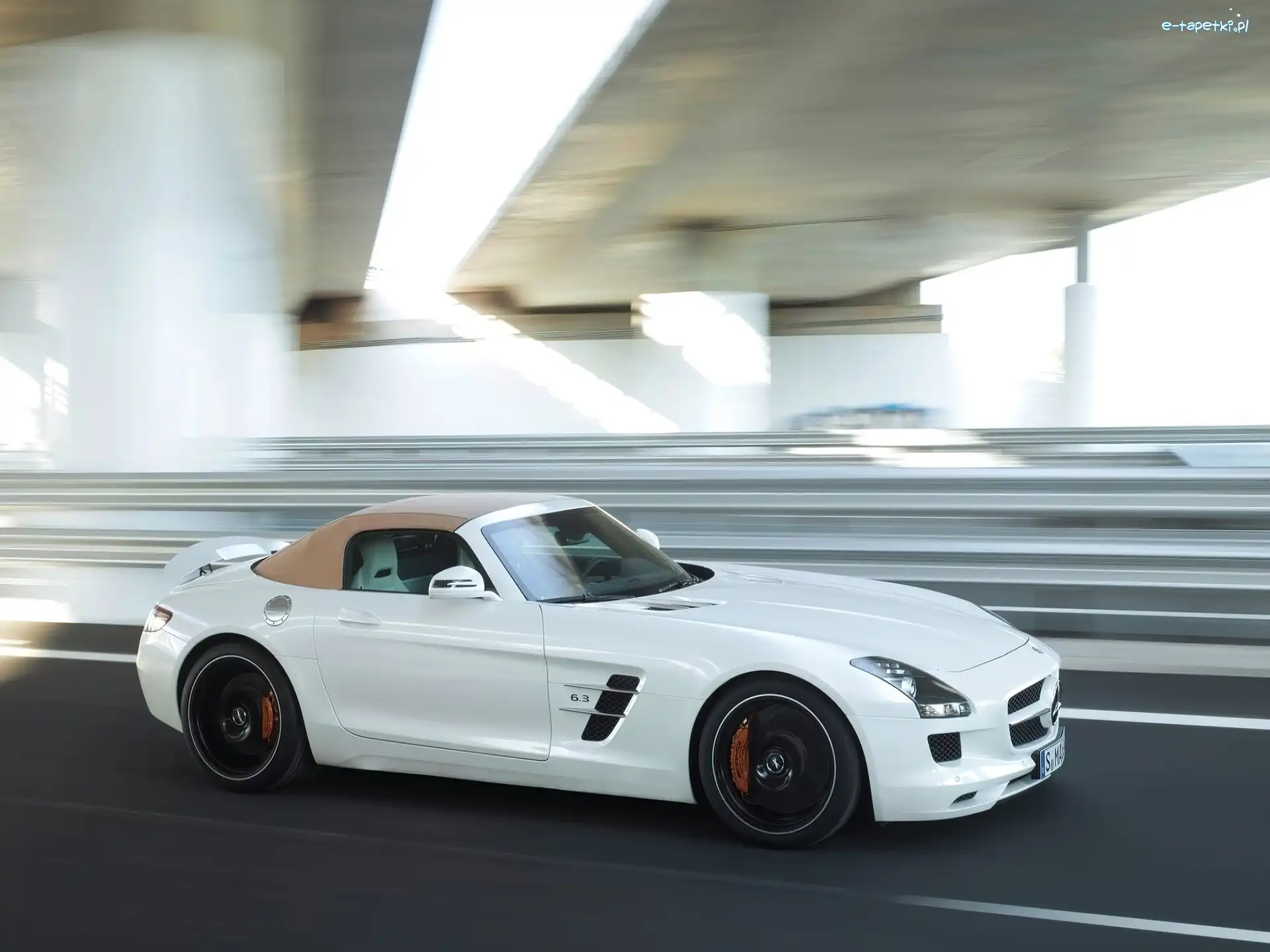 AMG, Hamulcowe, Zaciski, Mercedes-Benz SLS Roadster