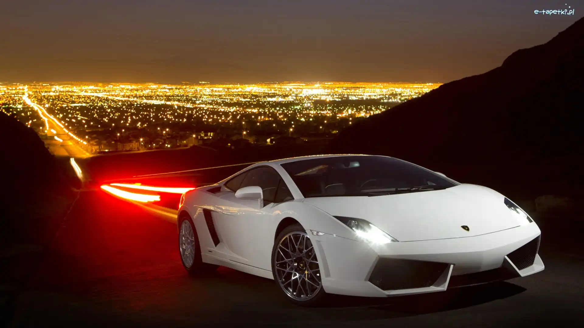 Lamborghini Gallardo, Droga, LP560, Biały