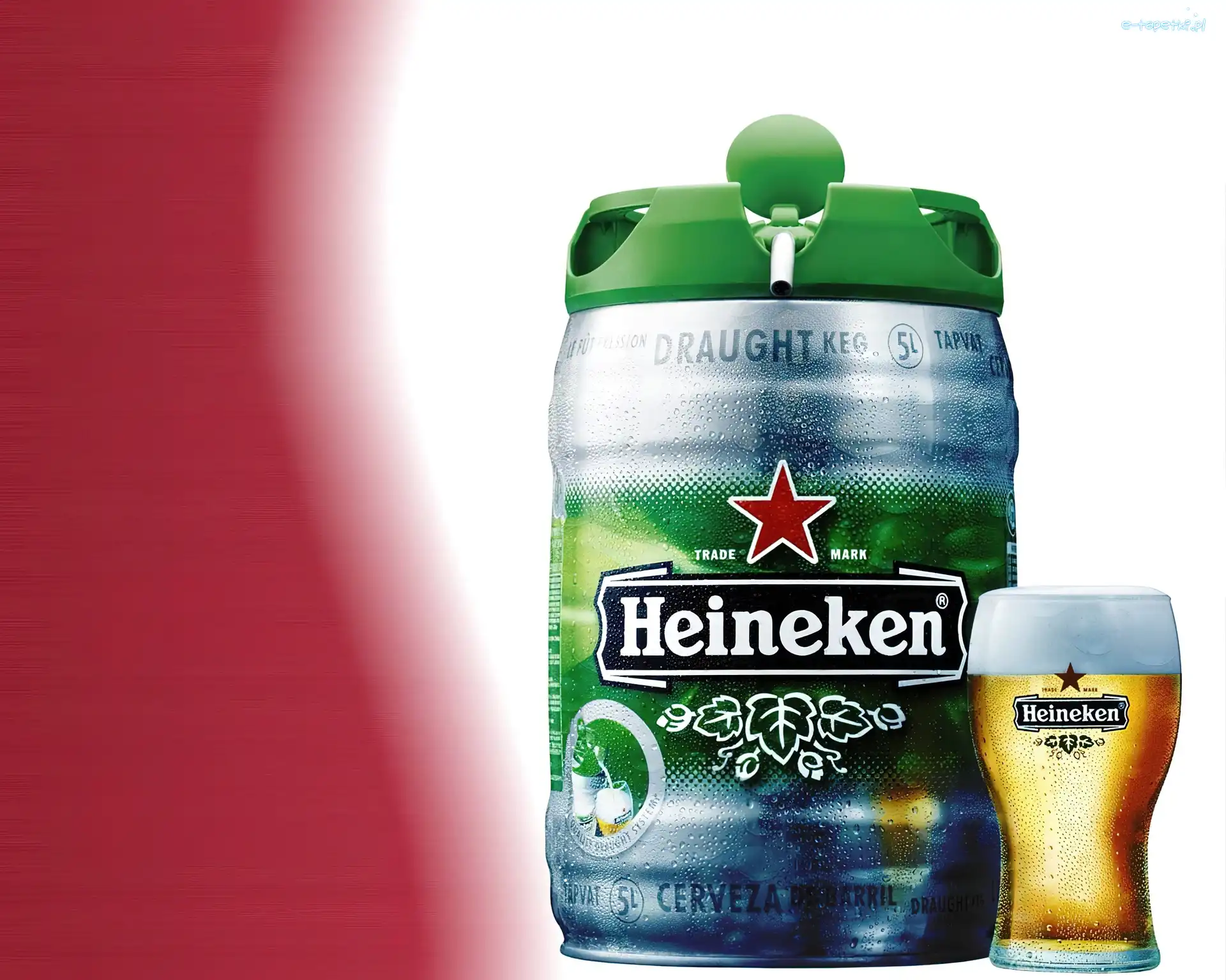 Heineken, Kufel, Beczułka, Piwo