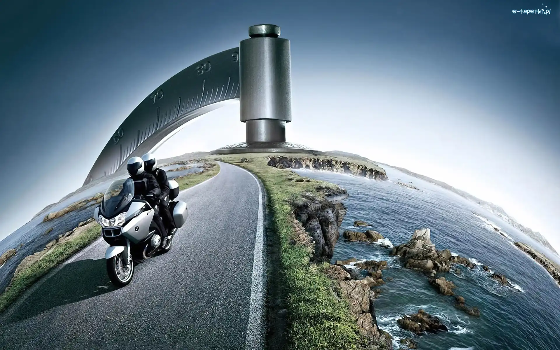 BMW, Motocykl, Globus