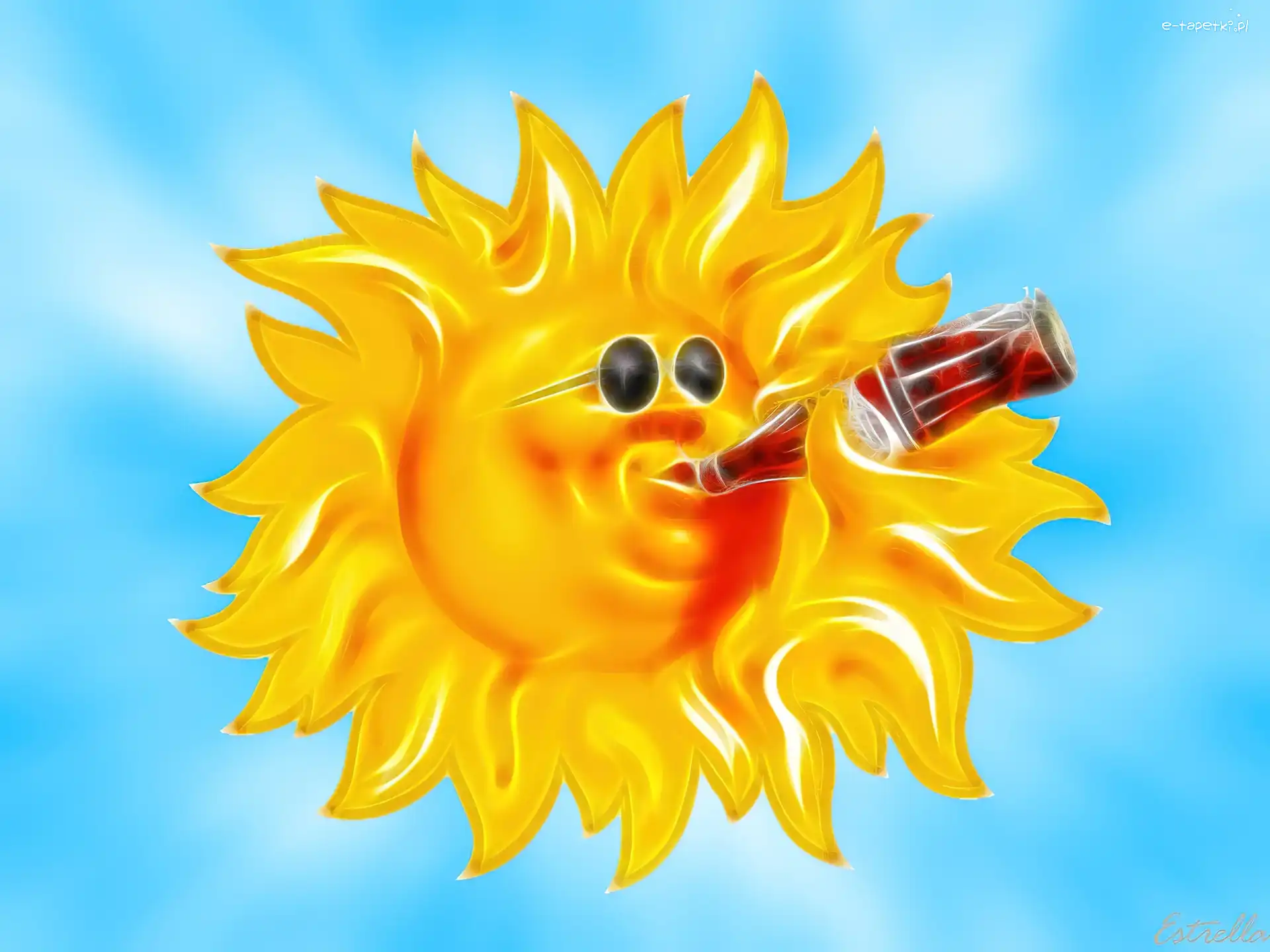 Słońce, Coca-Cola