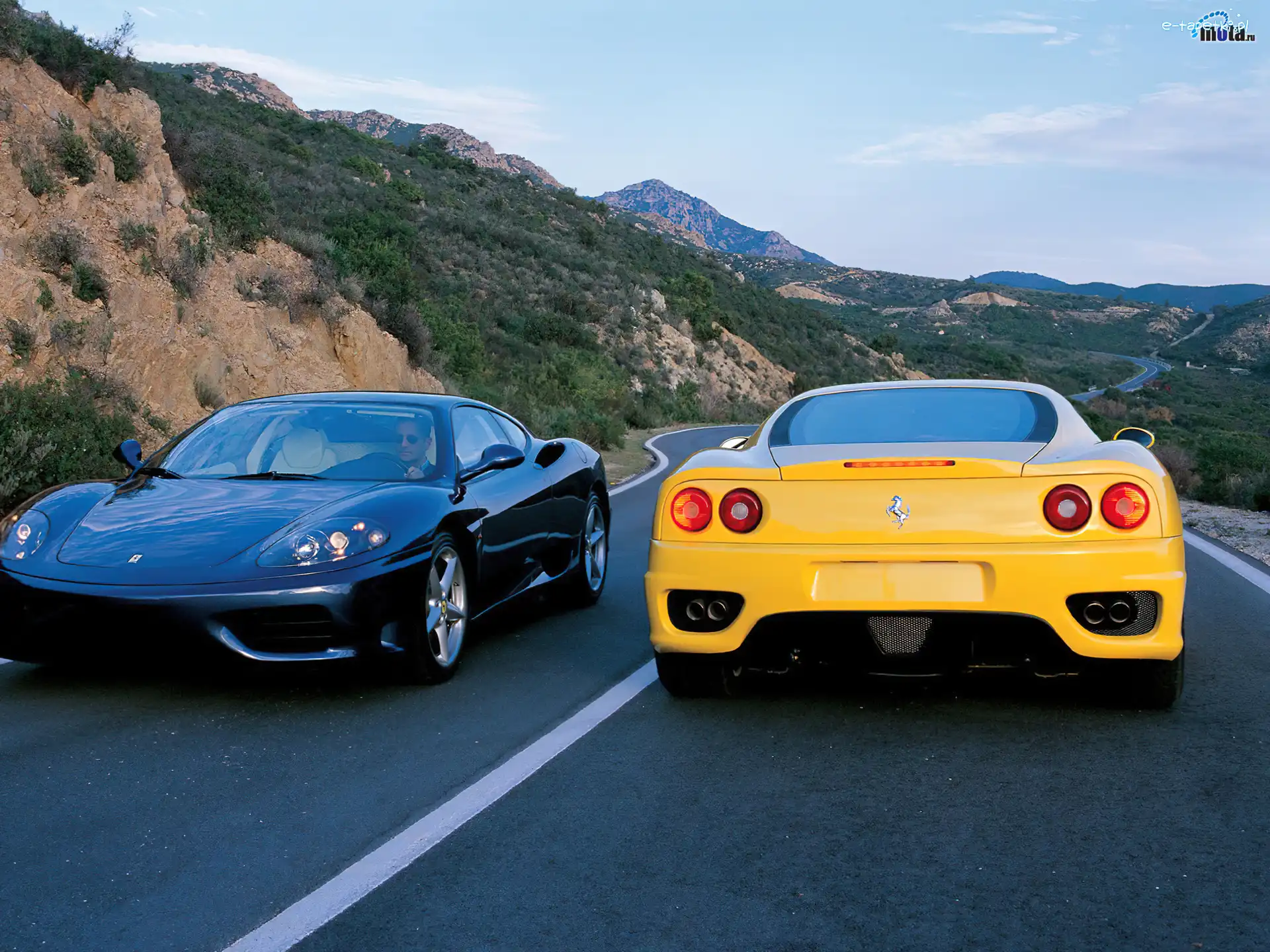 Ferrari F360, Przód, Tył