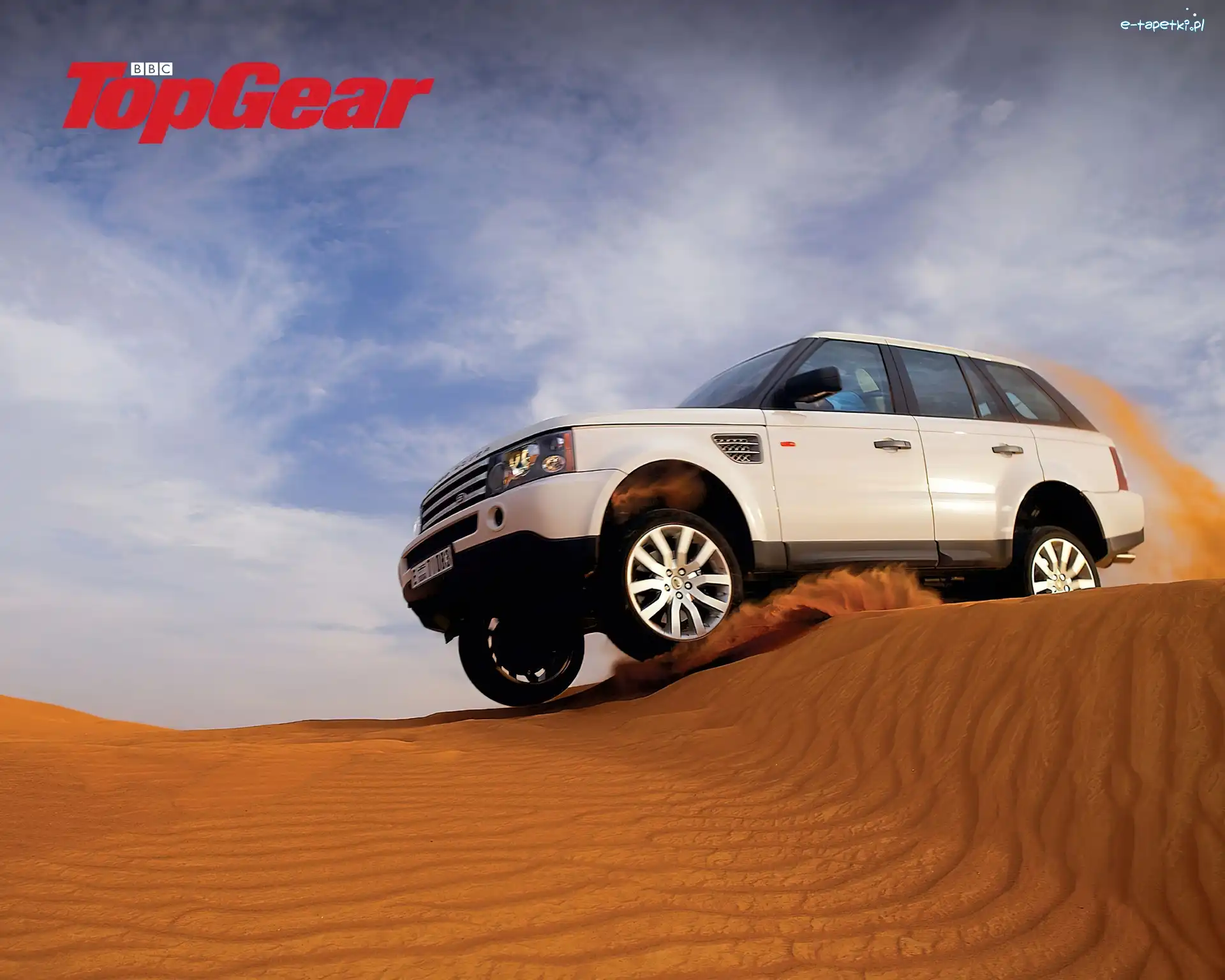 Land Rover Range Rover, Pustynia, Top Gear