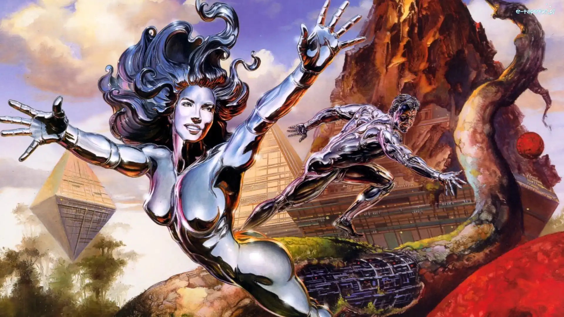 Boris Vallejo, Para, Szklana