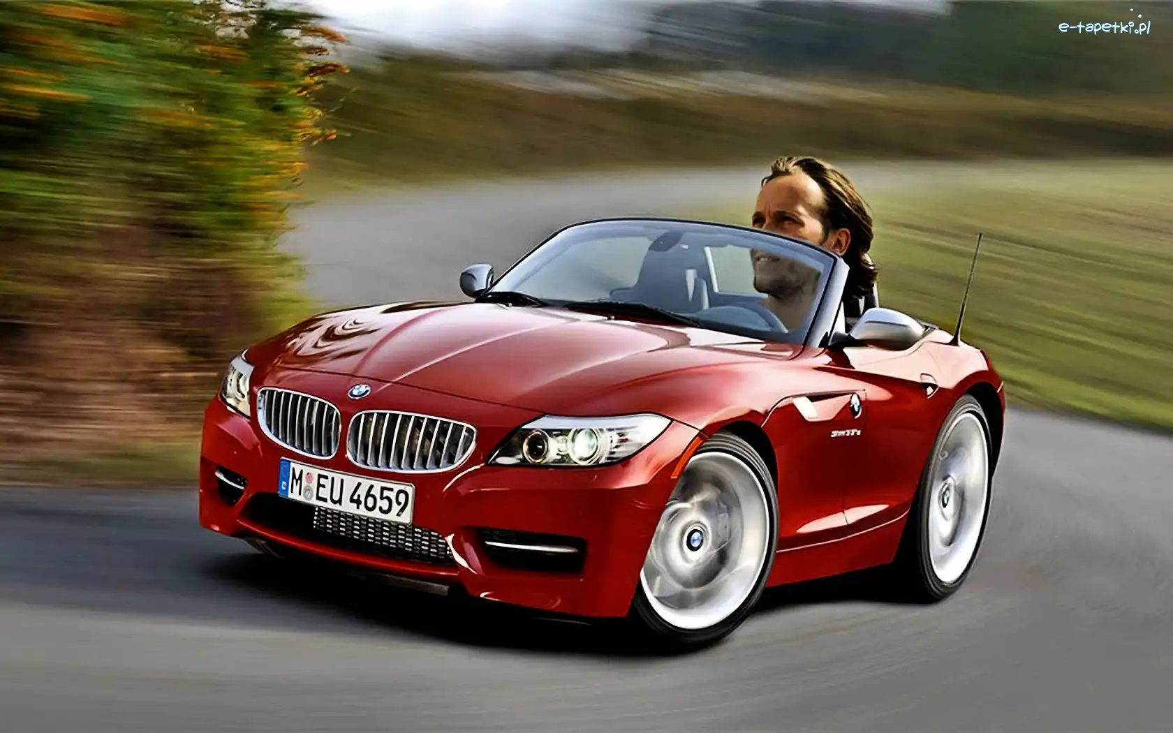 Karykatura, Kierowca, BMW Z4