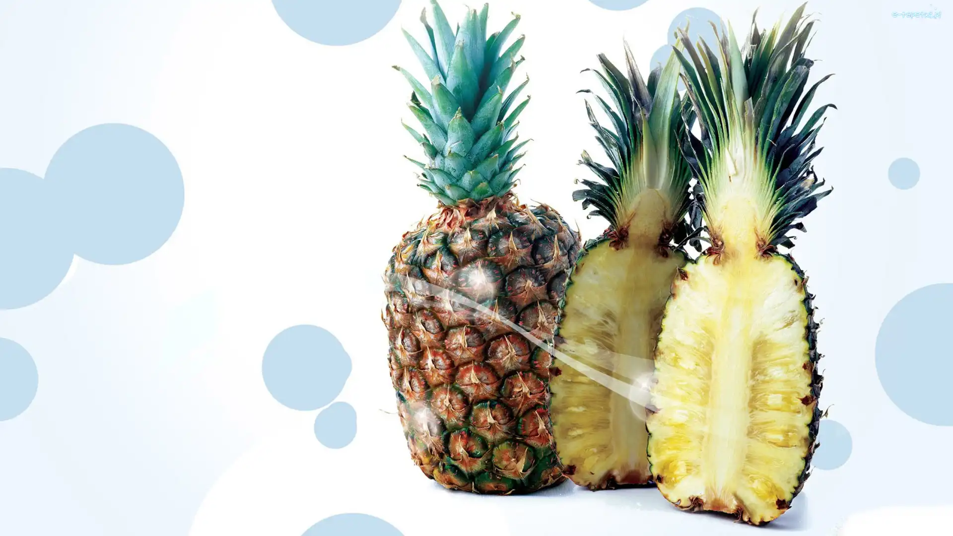 Połówki, Dwie, Ananas