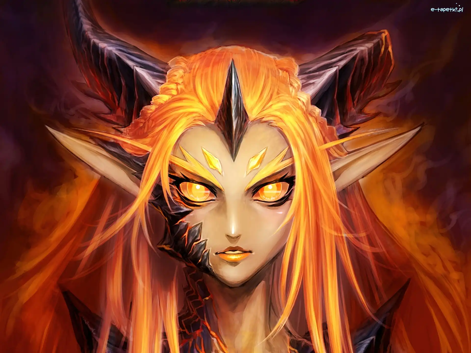 Demon, Elf, Dziewczyna