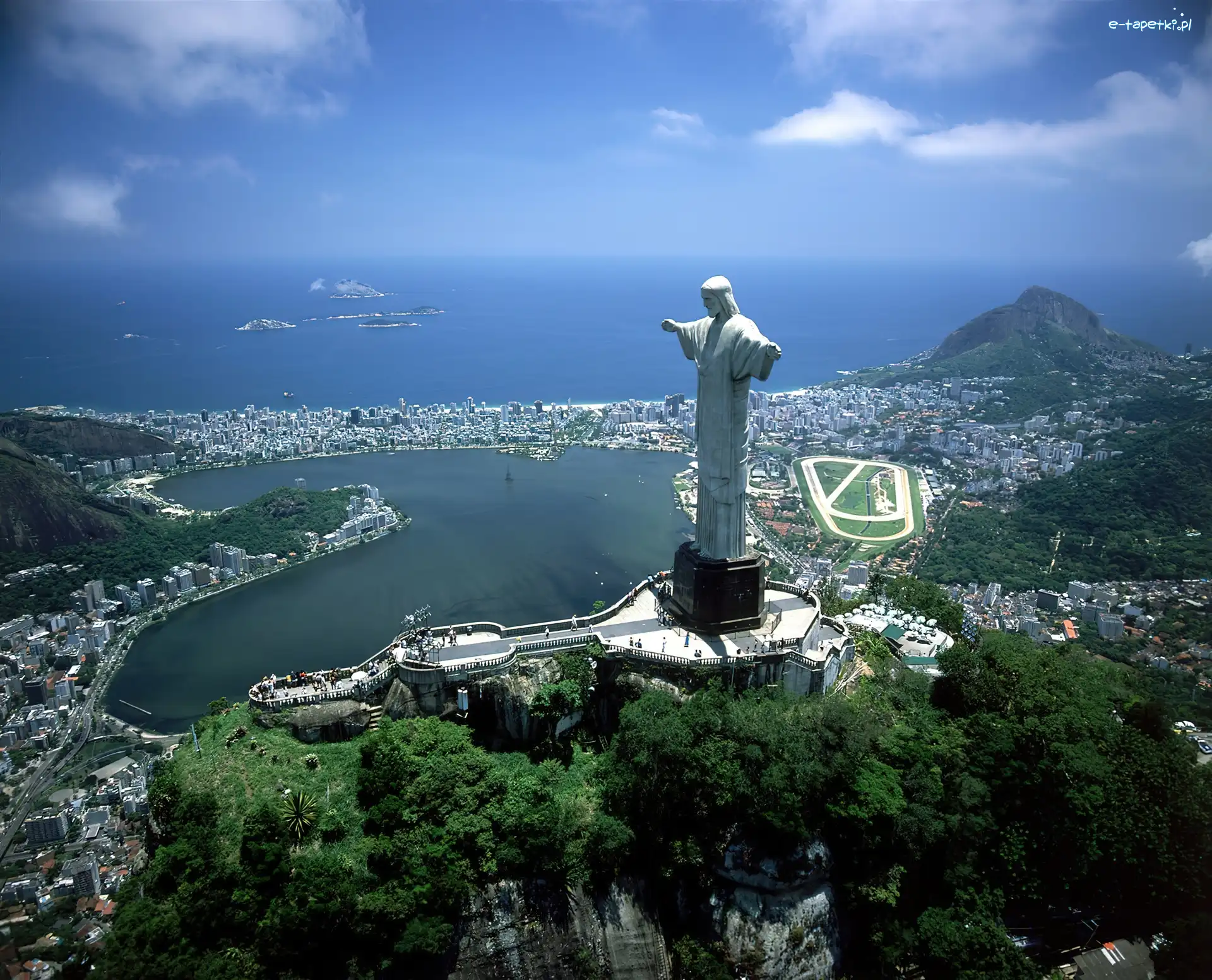 Jezus, Brazylia, Widok, Rio De Janeiro