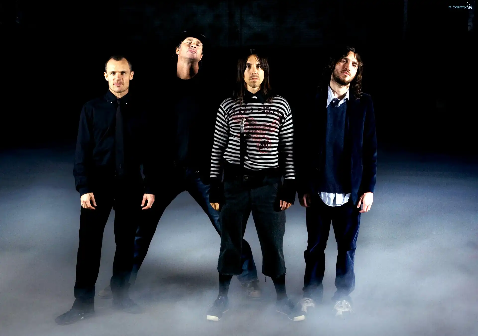 Chad Smith, John Frusciante, Anthony Kiedis, Flea