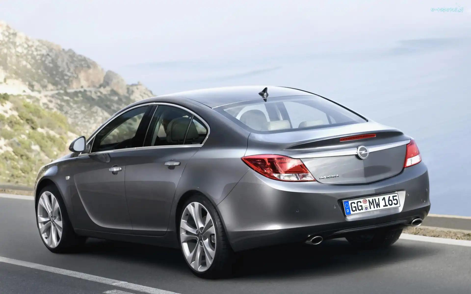Insignia, Skały, Woda, Opel