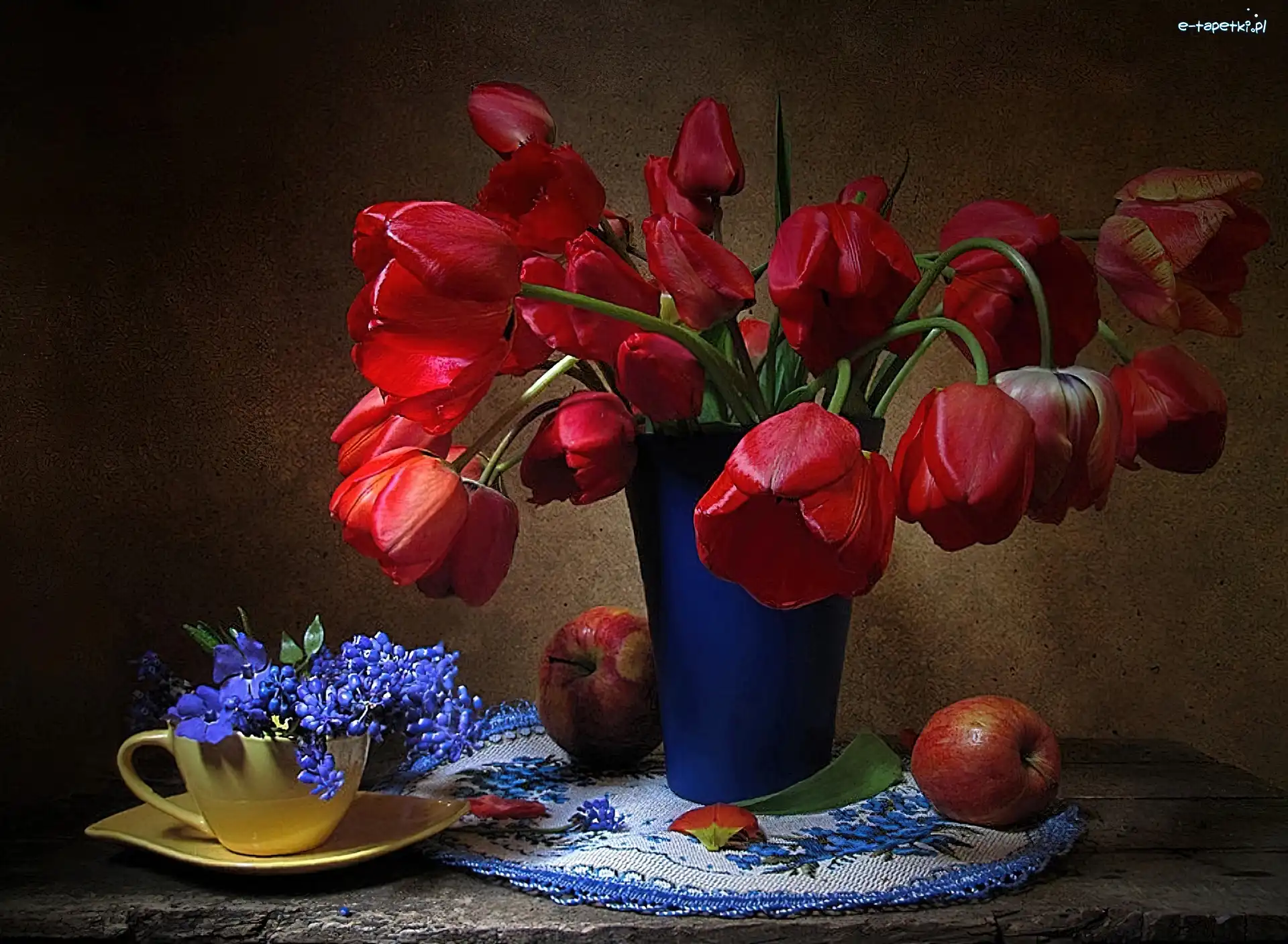 Wazon, Tulipany