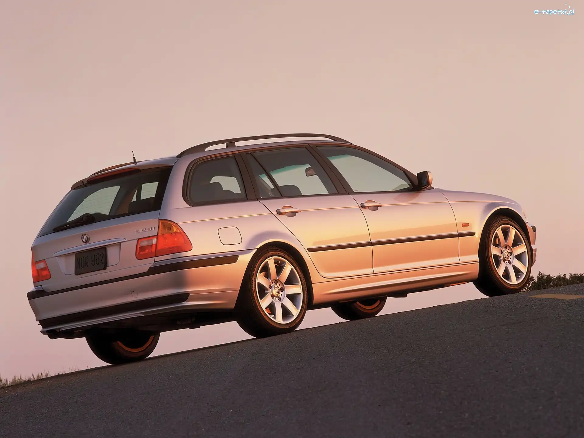 Kombi, BMW E 46, Srebrny