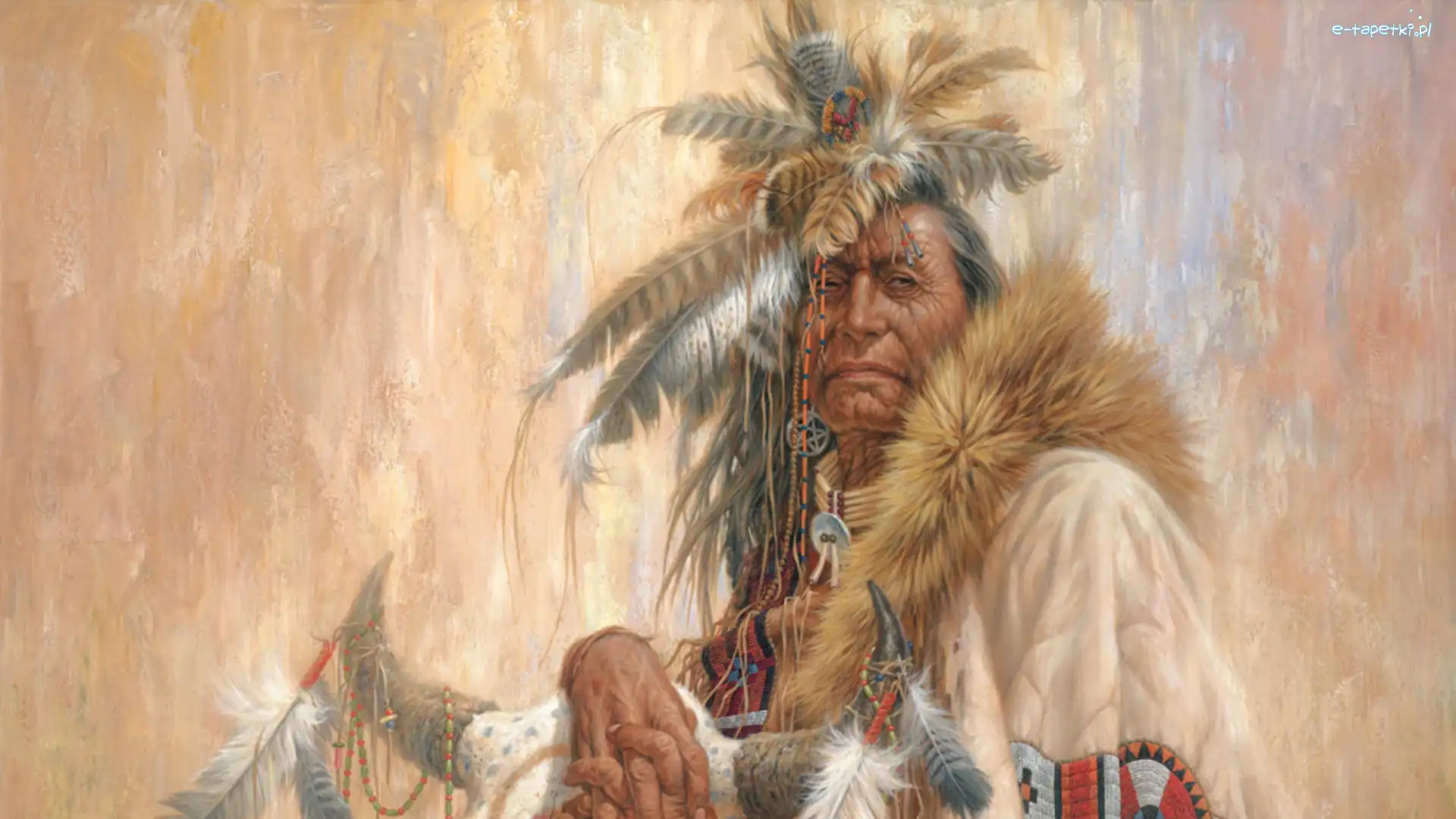 Larry Fanning, Pióra, Indianin