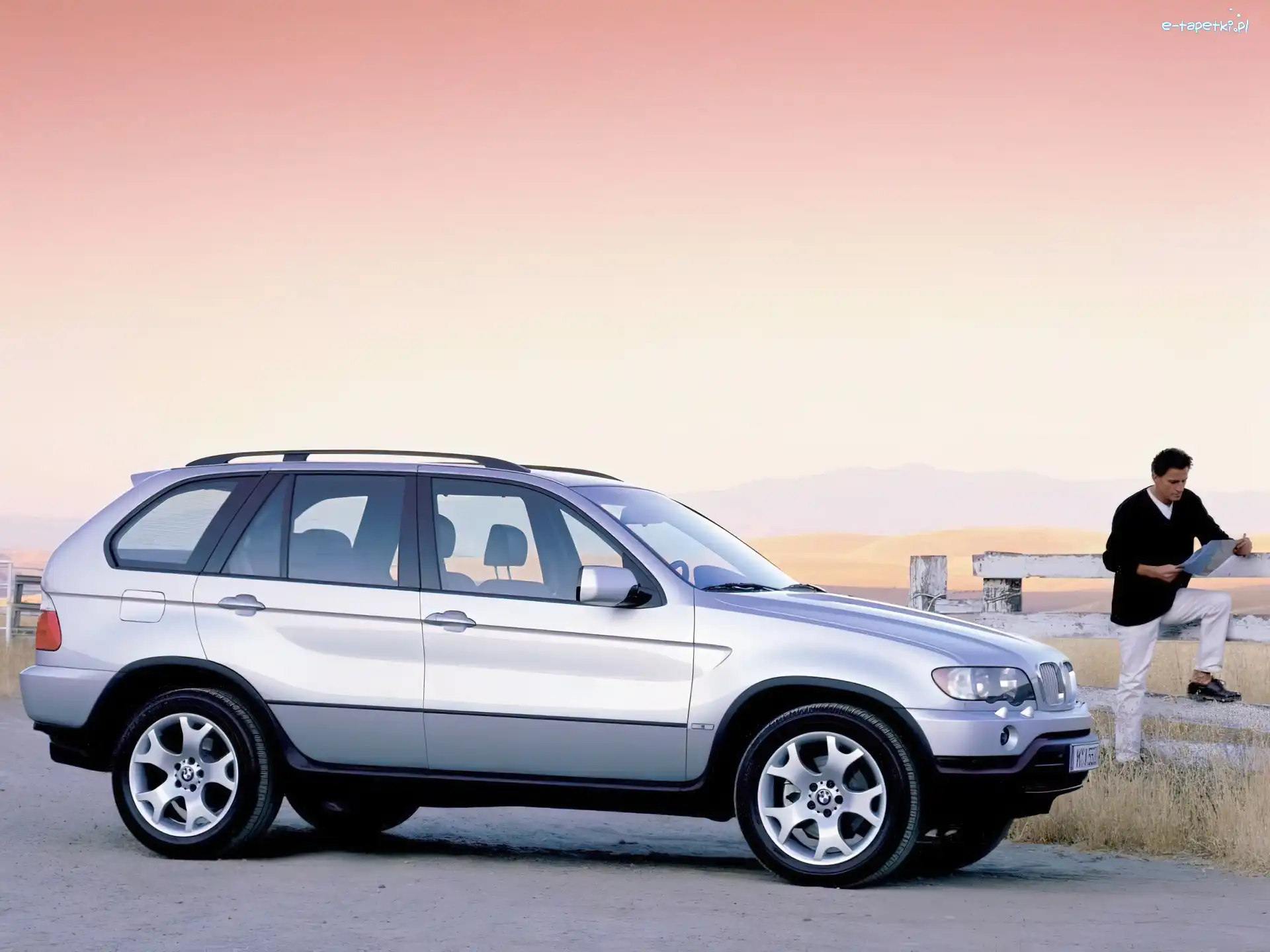 X5, BMW, Srebrne