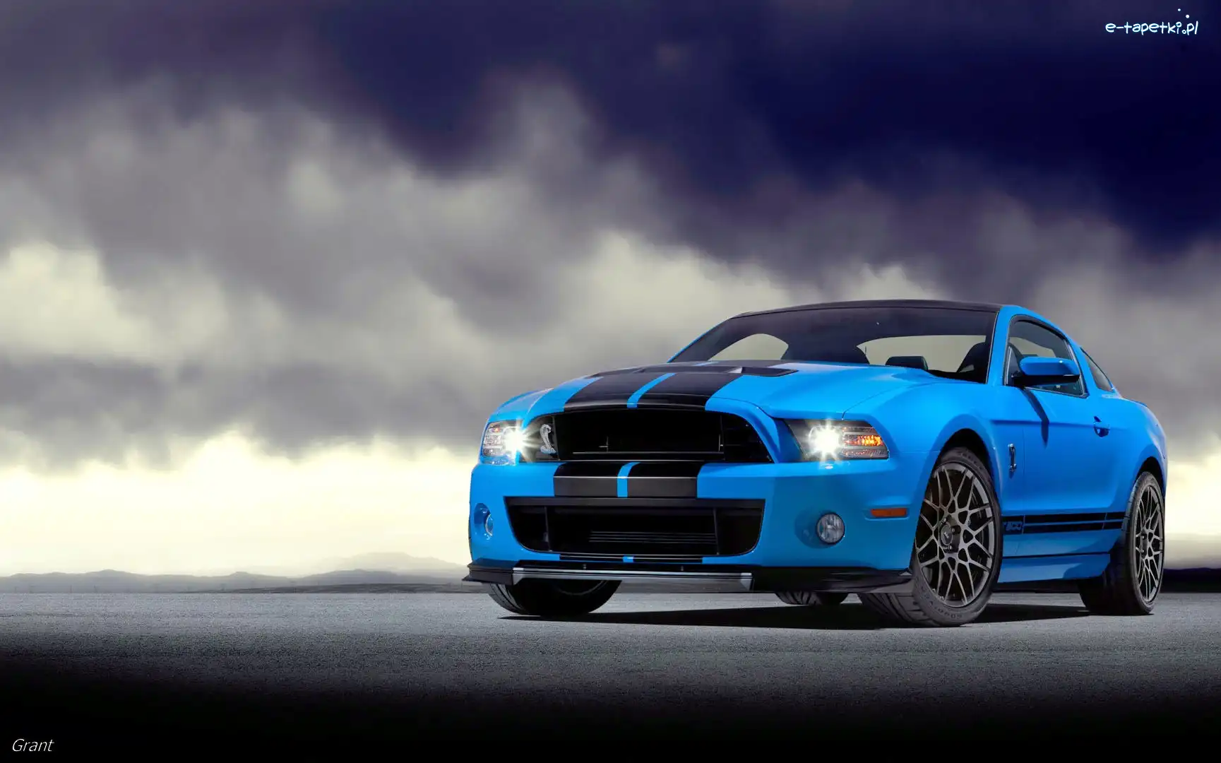 Shelby, Chmury, GT-R500, Ford Mustang