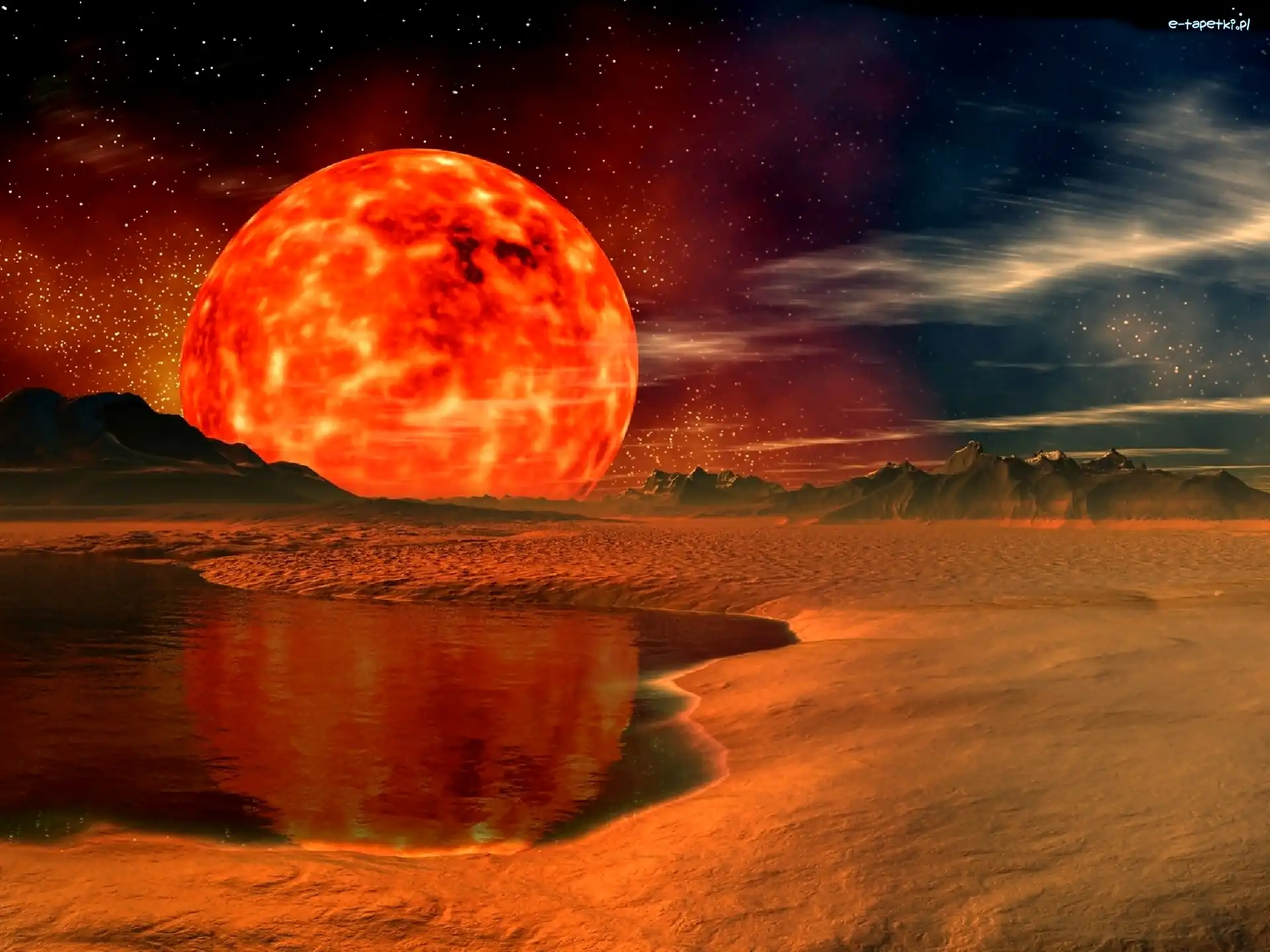 Planeta, Czerwona, Kosmos