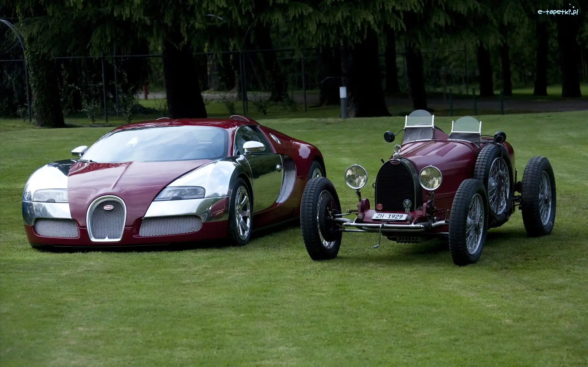 Kontrast, Bugatti, Samochody