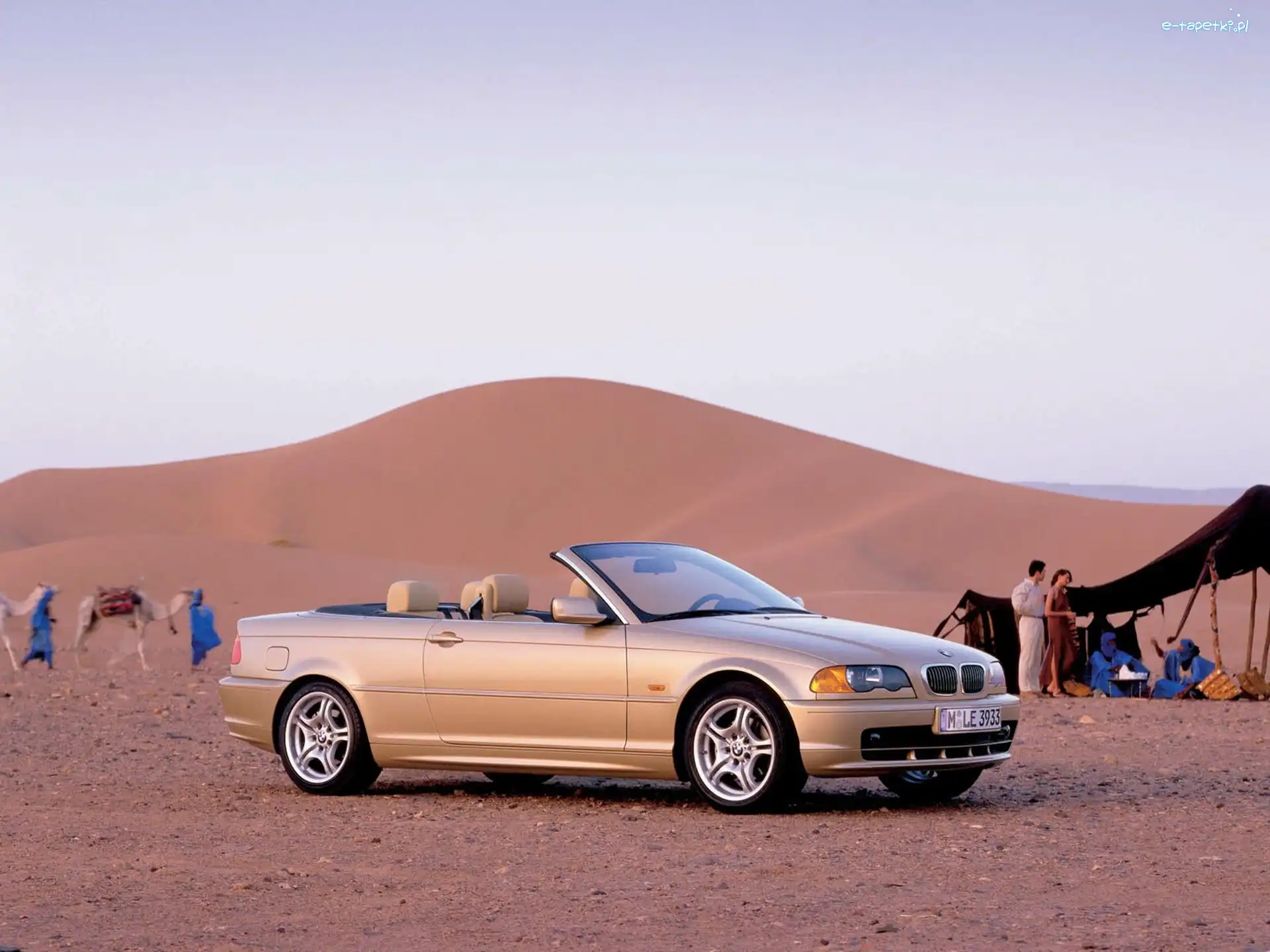 E46, Pustynia, Cabrio, BMW