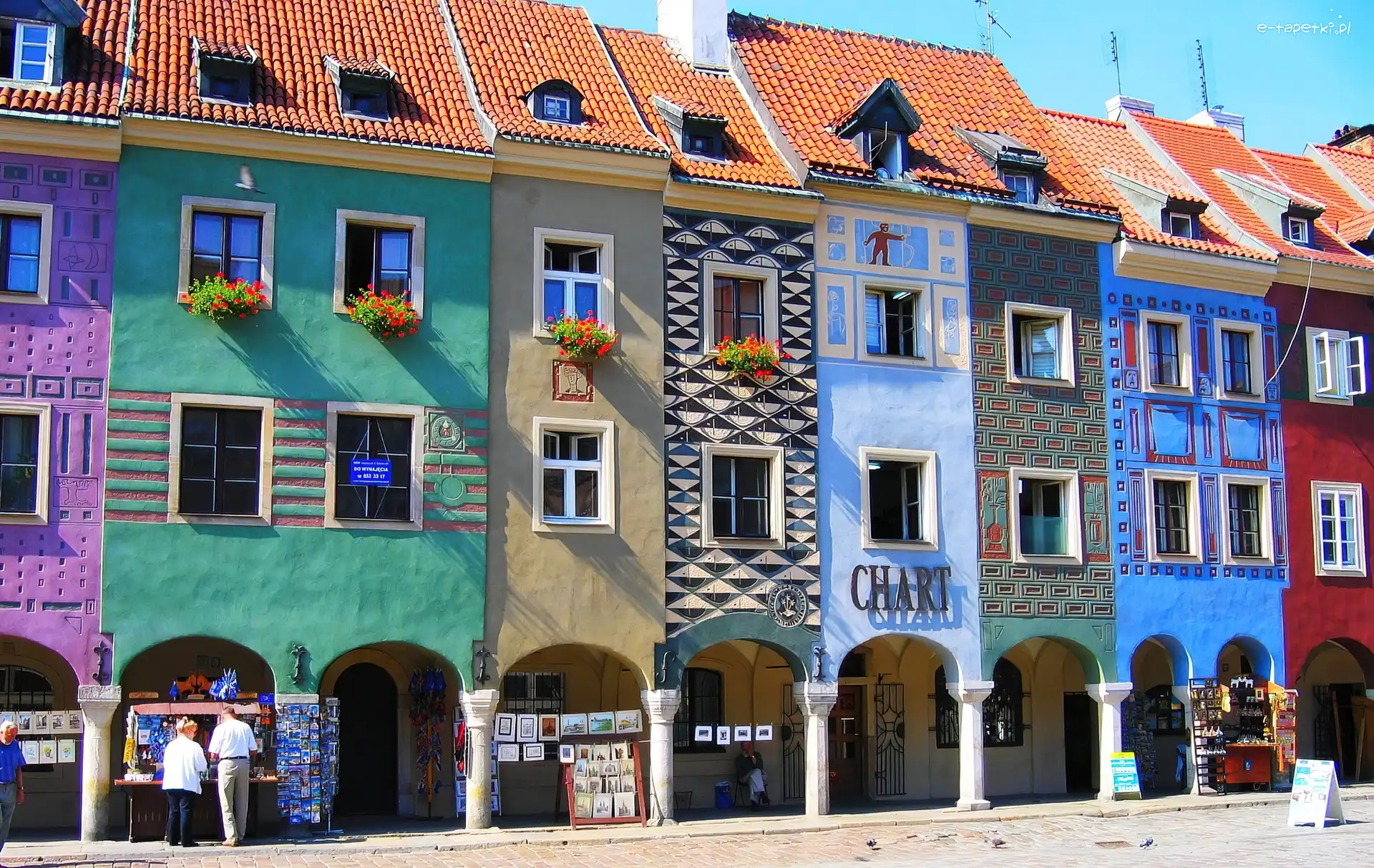 Stary, Poznań, Rynek, Kamieniczki