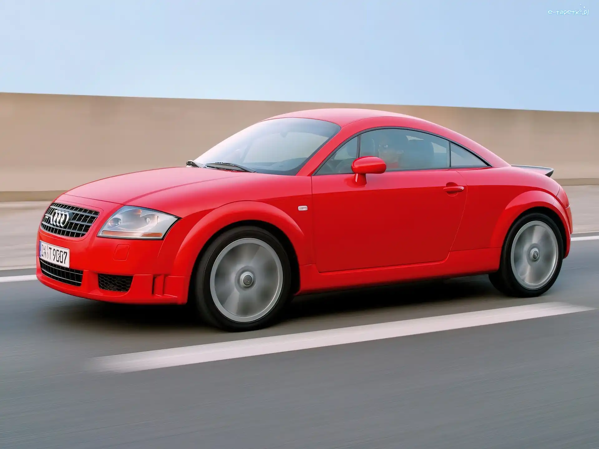 Pustynia, Audi TT, Czerwone