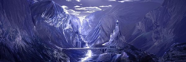 Chmury, Fantasy, Kraina