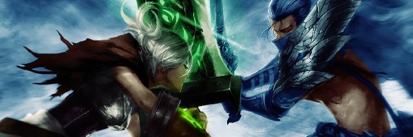 Riven, Yasuo, League Of Legends